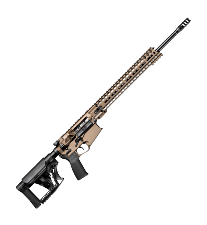 Image of POF USA Revolution DI Semi-Auto Rifle - 6mm Creedmoor - 22″ - Burnt Bronze - 20 + 1