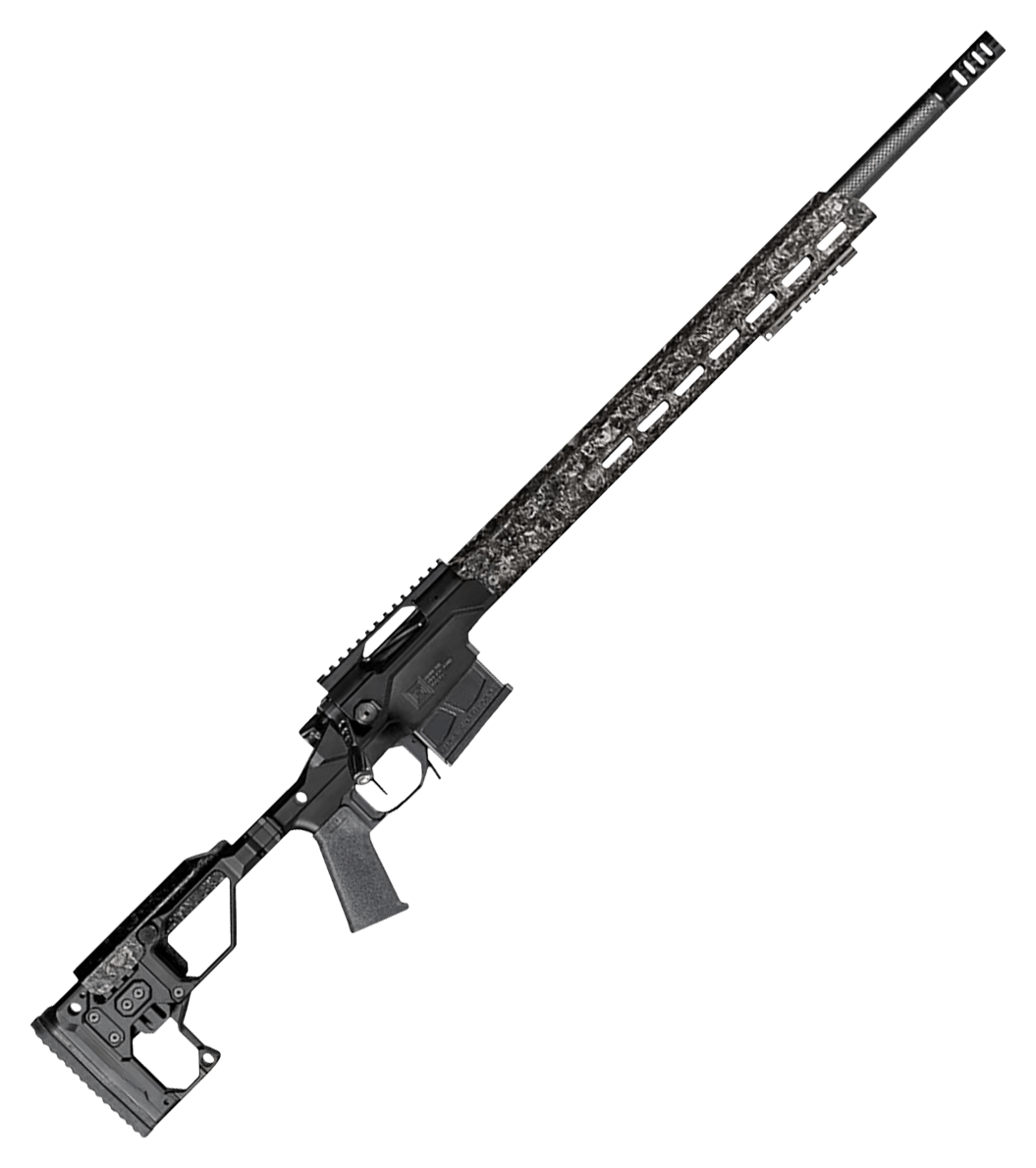 Image of Christensen Arms Modern Precision Bolt-Action Rifle - 7mm PRC - 26″ - Black Anodized - Folding Adj. Black