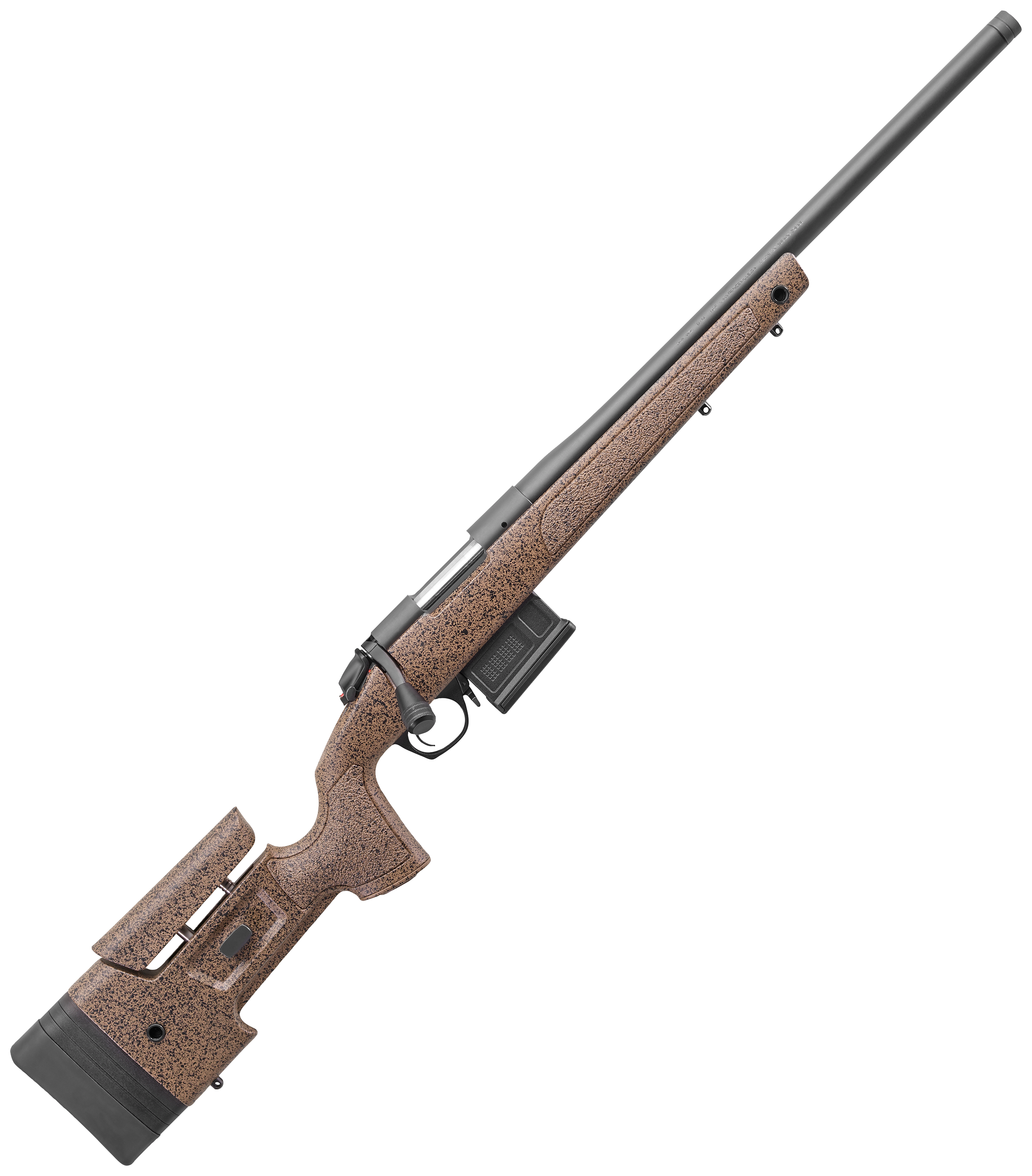 Bergara B-14 HMR Bolt-Action Rifle - .450 Bushmaster  - 20″ - Right Hand - Black Cerakote - 5 + 1 - Bergara