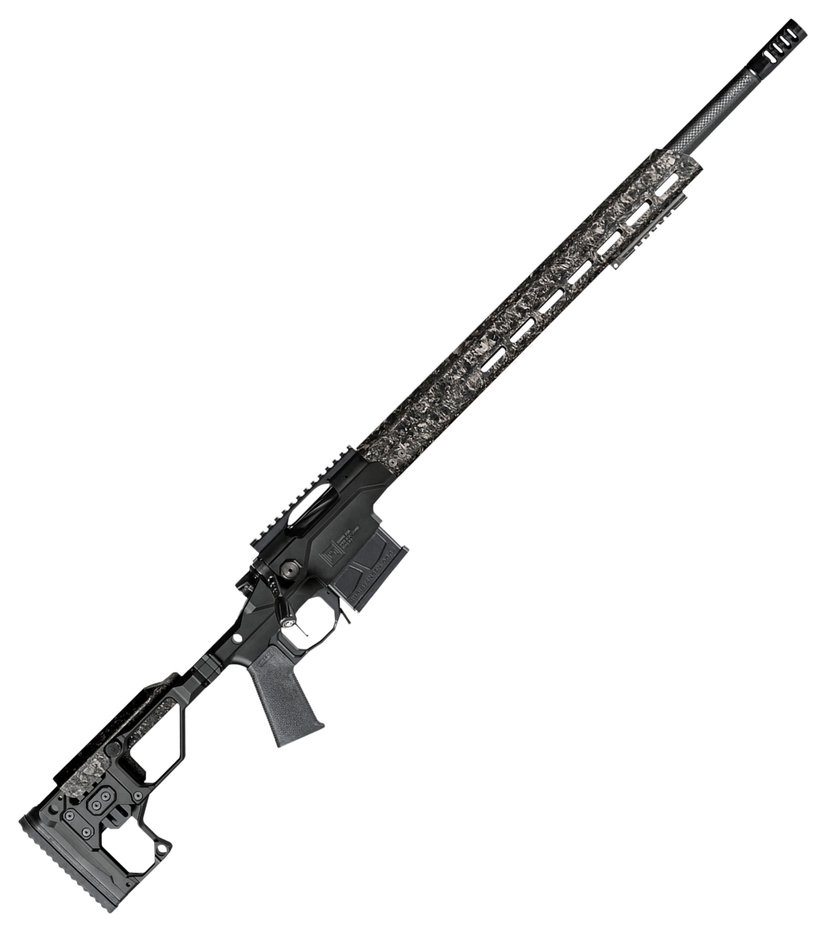 Image of Christensen Arms Modern Precision Bolt-Action Rifle - 6.5 Creedmoor - 16″ - Black Anodized - Folding Adj. Black