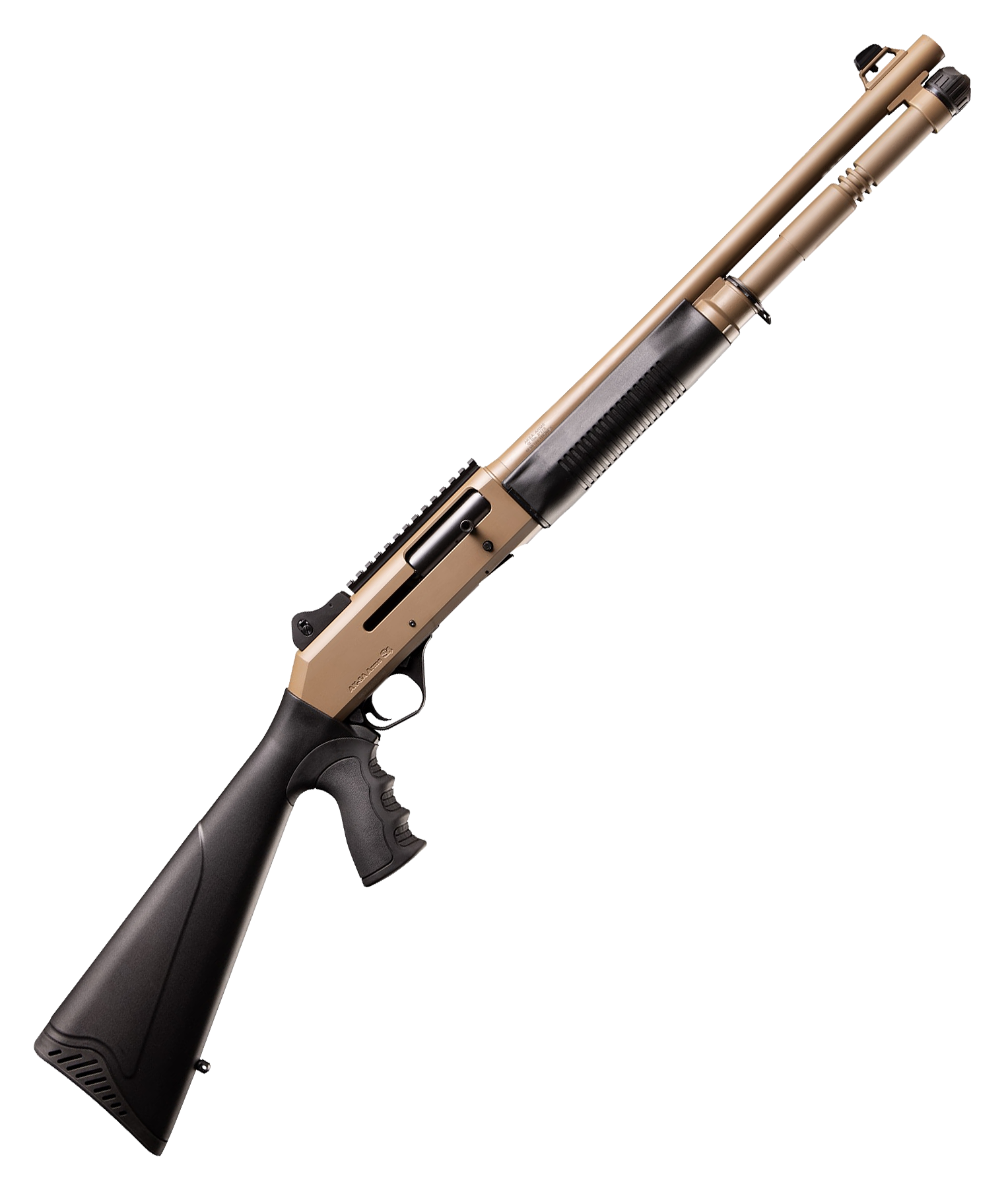 Four Peaks Aksa Arms S4 SemiAuto Shotgun  Flat Dark Earth Cerakote