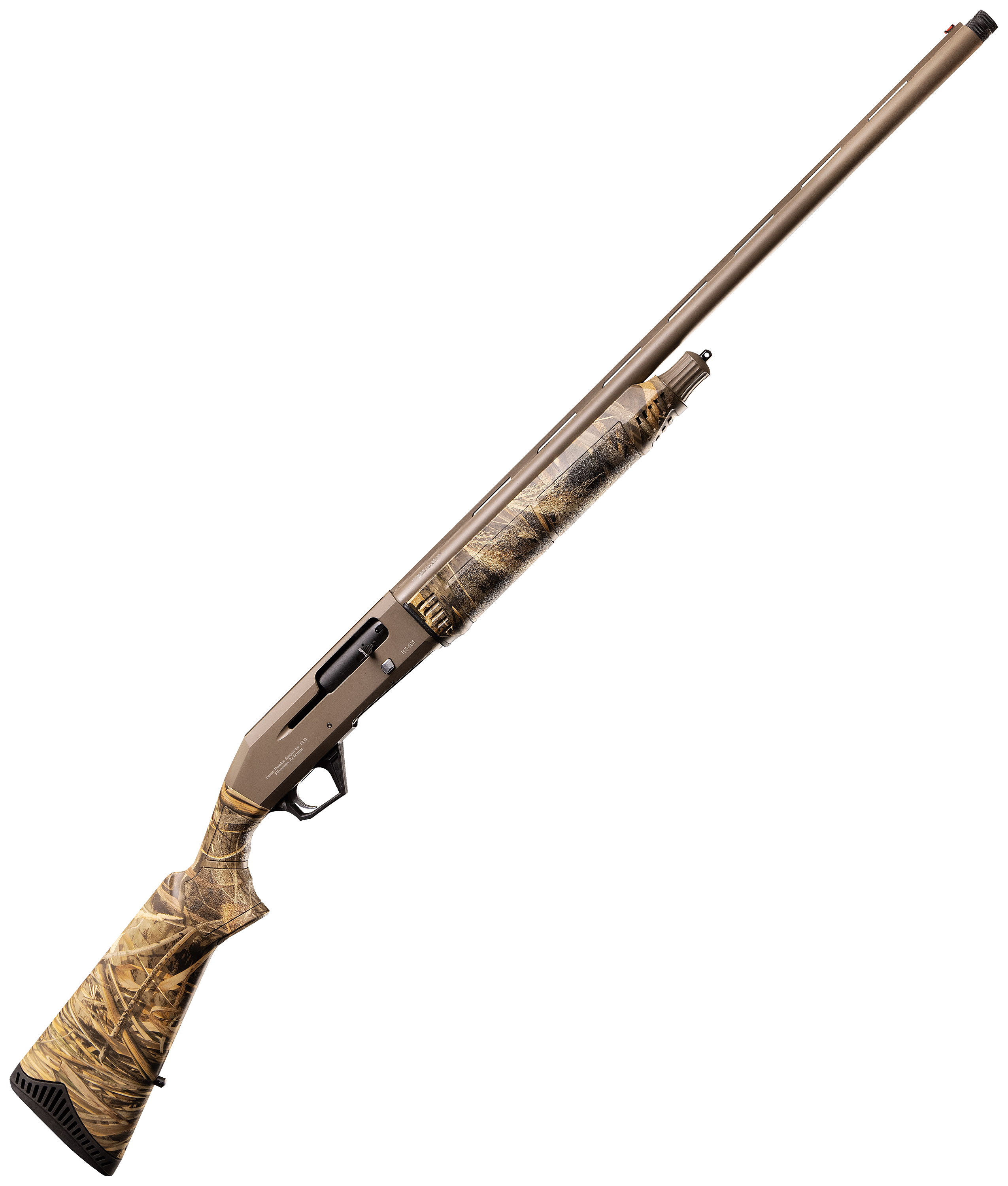 Four Peaks Adler HT104 SemiAuto Shotgun  Flat Dark Earth Cerakote  Reeltree MAX5