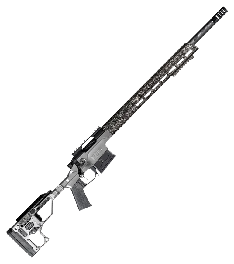 Image of Christensen Arms Modern Precision Bolt-Action Rifle - 6.5 Creedmoor - 16″ - Carbon Fiber FFT/Blk Nitride - Folding Adj. Tungsten