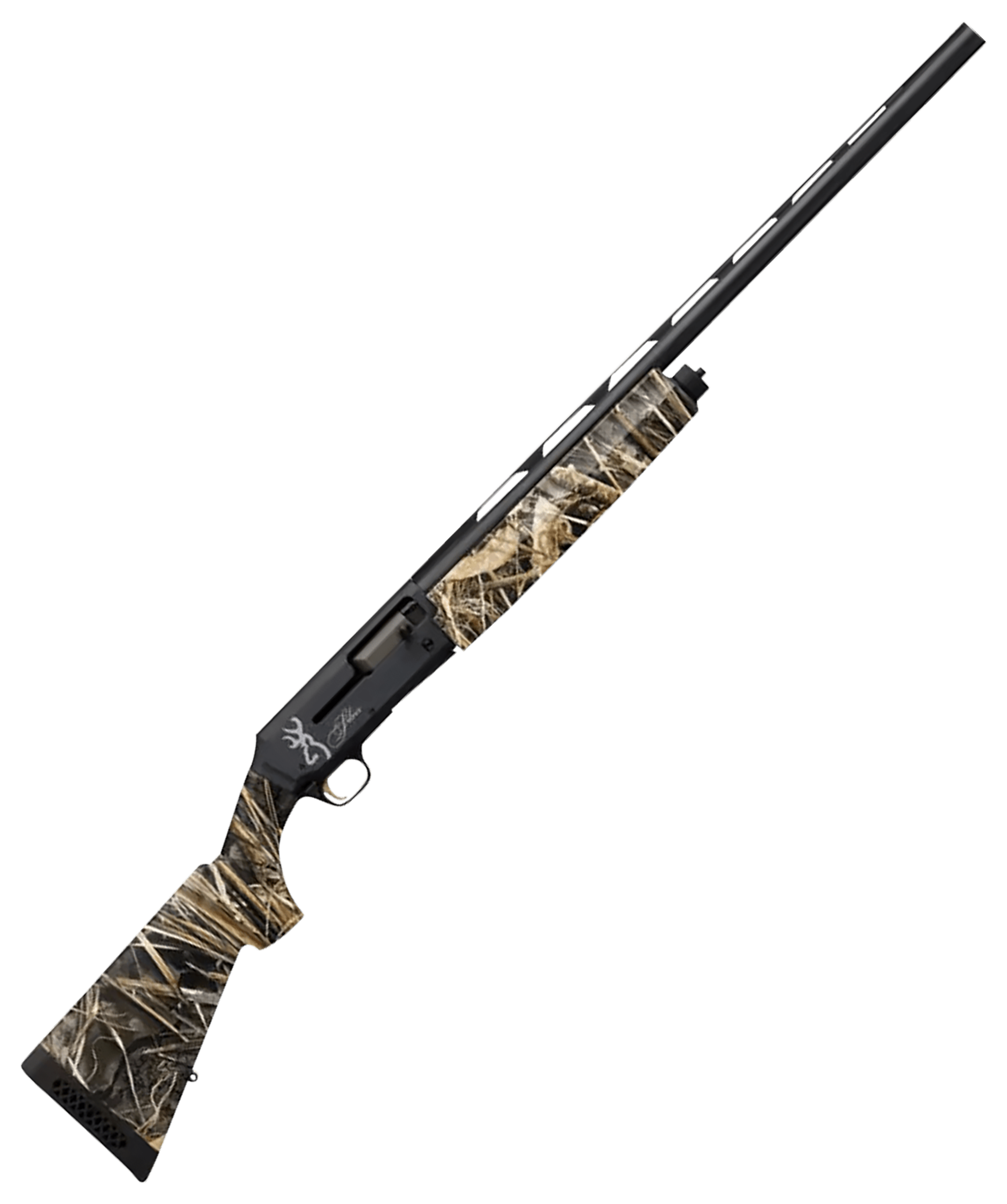 Browning Silver Field Composite SemiAuto Shotgun  12 Gauge  26  Matte Black  Realtree Max7  4