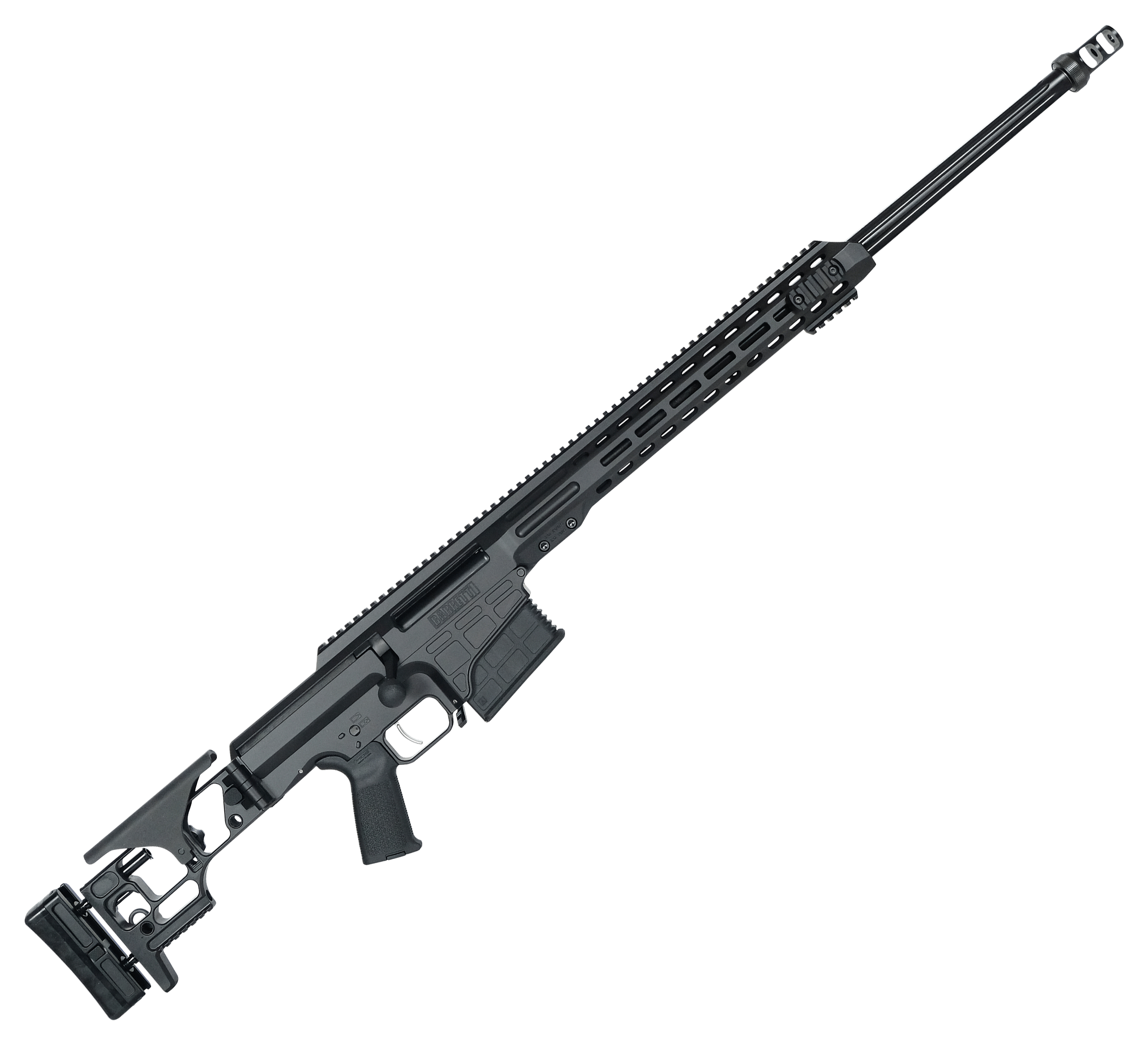 Image of Barrett MRAD Bolt-Action Rifle - 6.5 Creedmoor - 24″ - Right - Black Anodized - Black