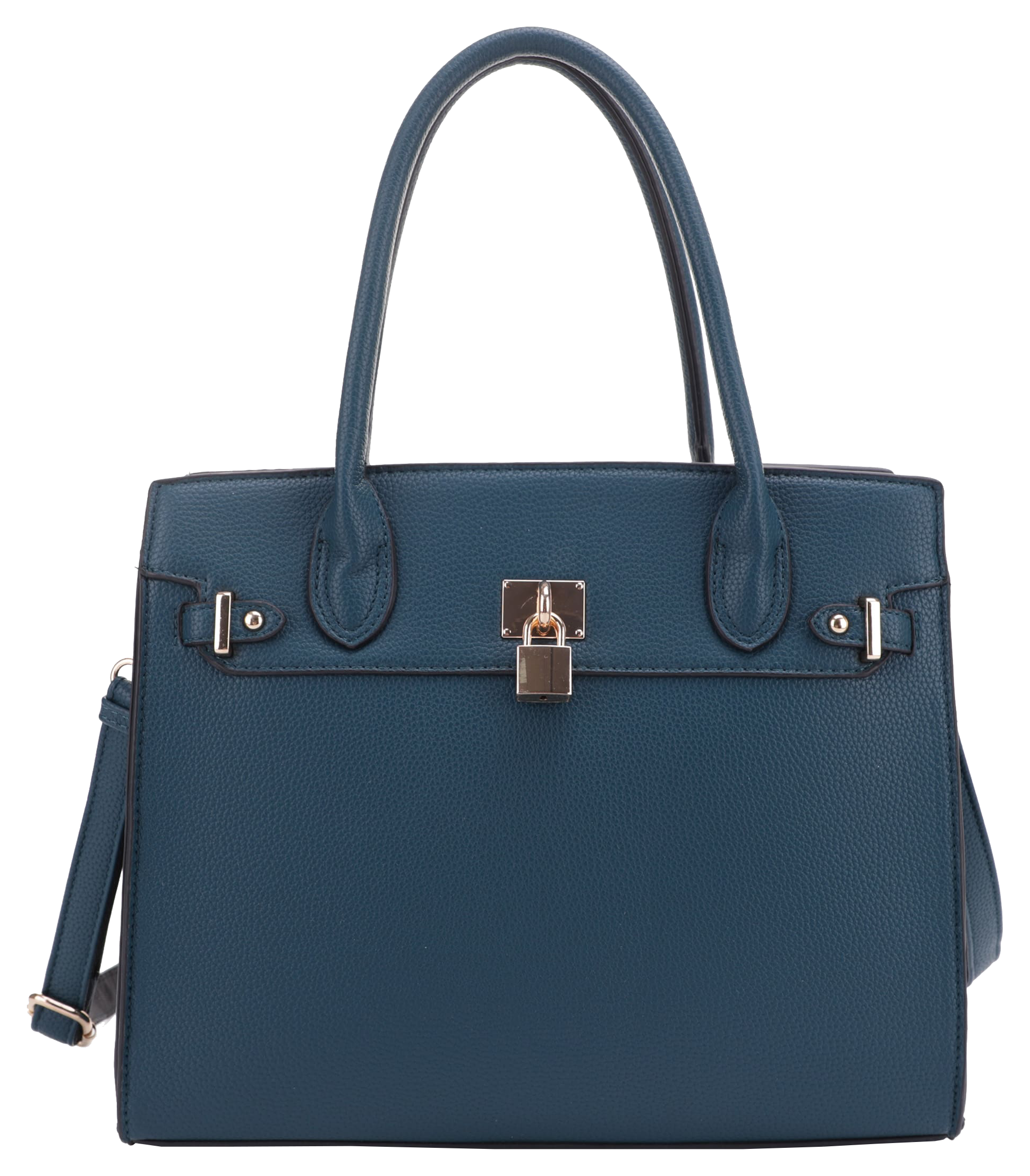 Jessie &James Handbags Evelyn Concealed-Carry Lock and Key Satchel - Teal - Jessie & James Handbags