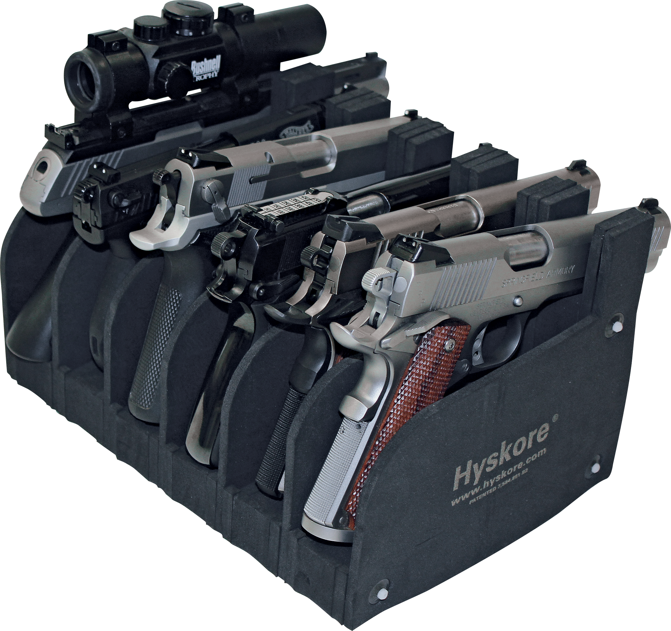 Hyskore Modular Pistol Racks - 6 Handguns - Hyskore