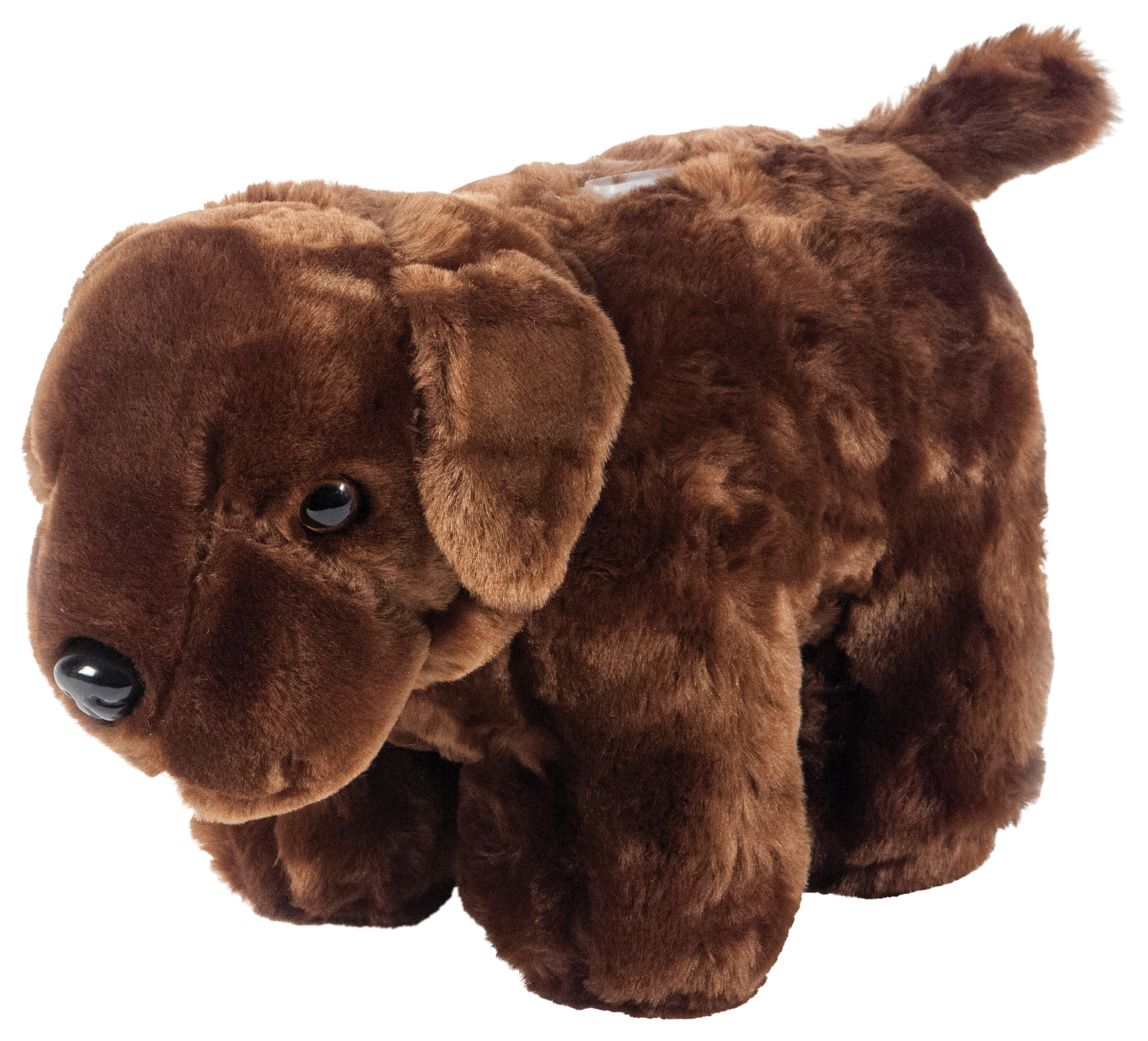 Carstens, Inc. Chocolate Lab Plush Coin Bank