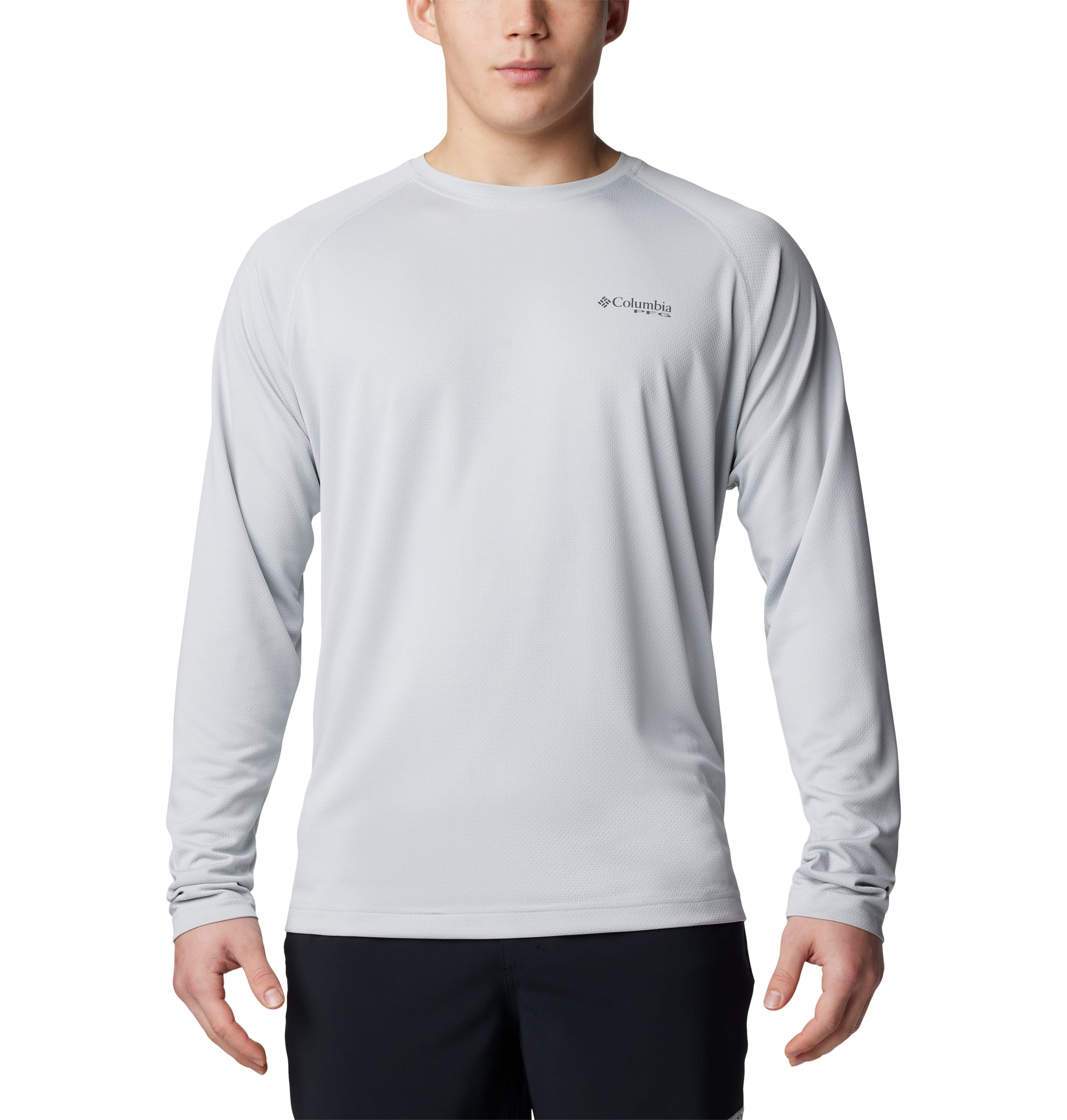 Columbia PFG Solar Stream Long-Sleeve Shirt for Men - Cool Grey - XL