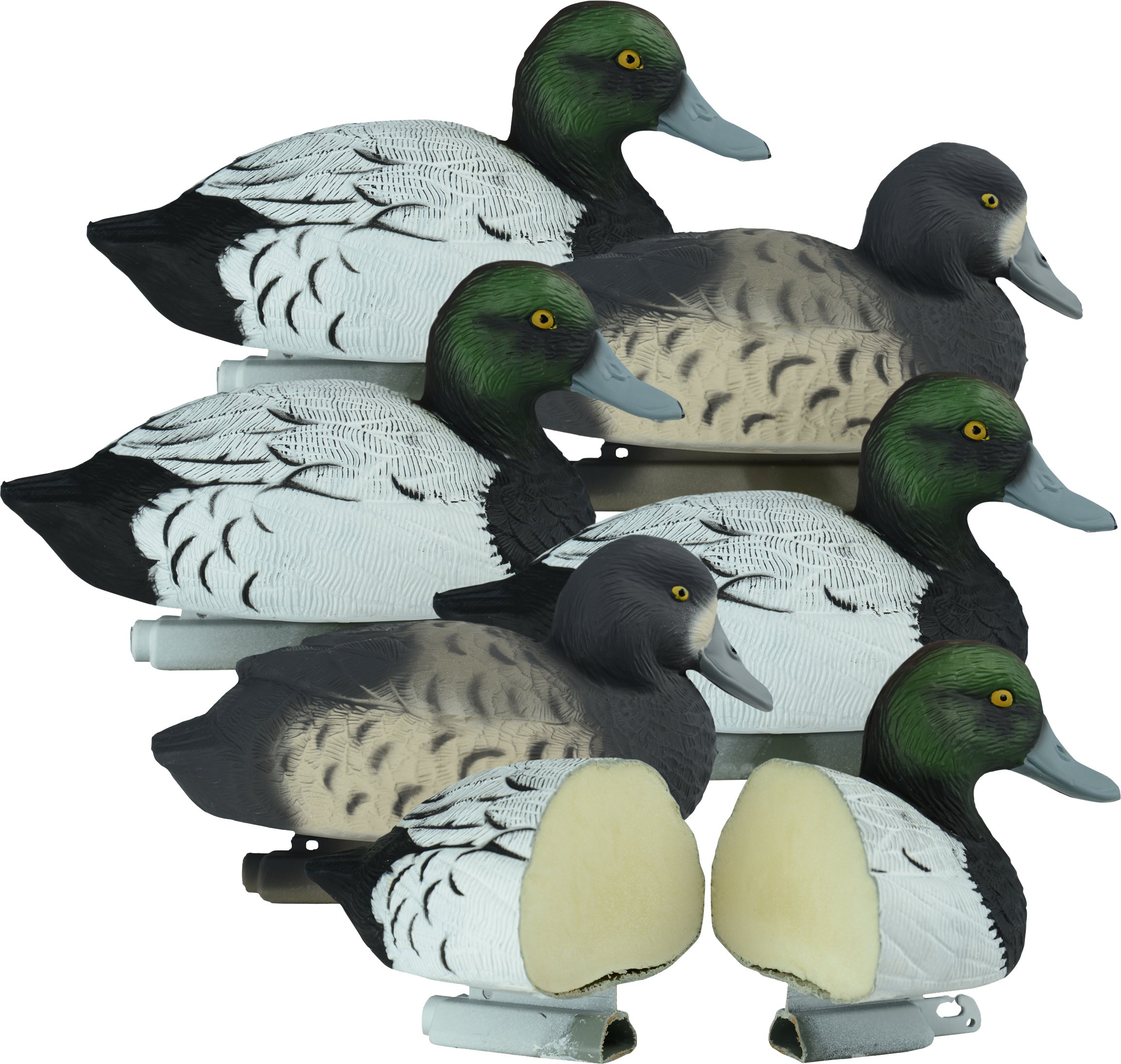 Higdon Outdoors Standard Bluebill Foam-Filled Decoys - Six-Pack