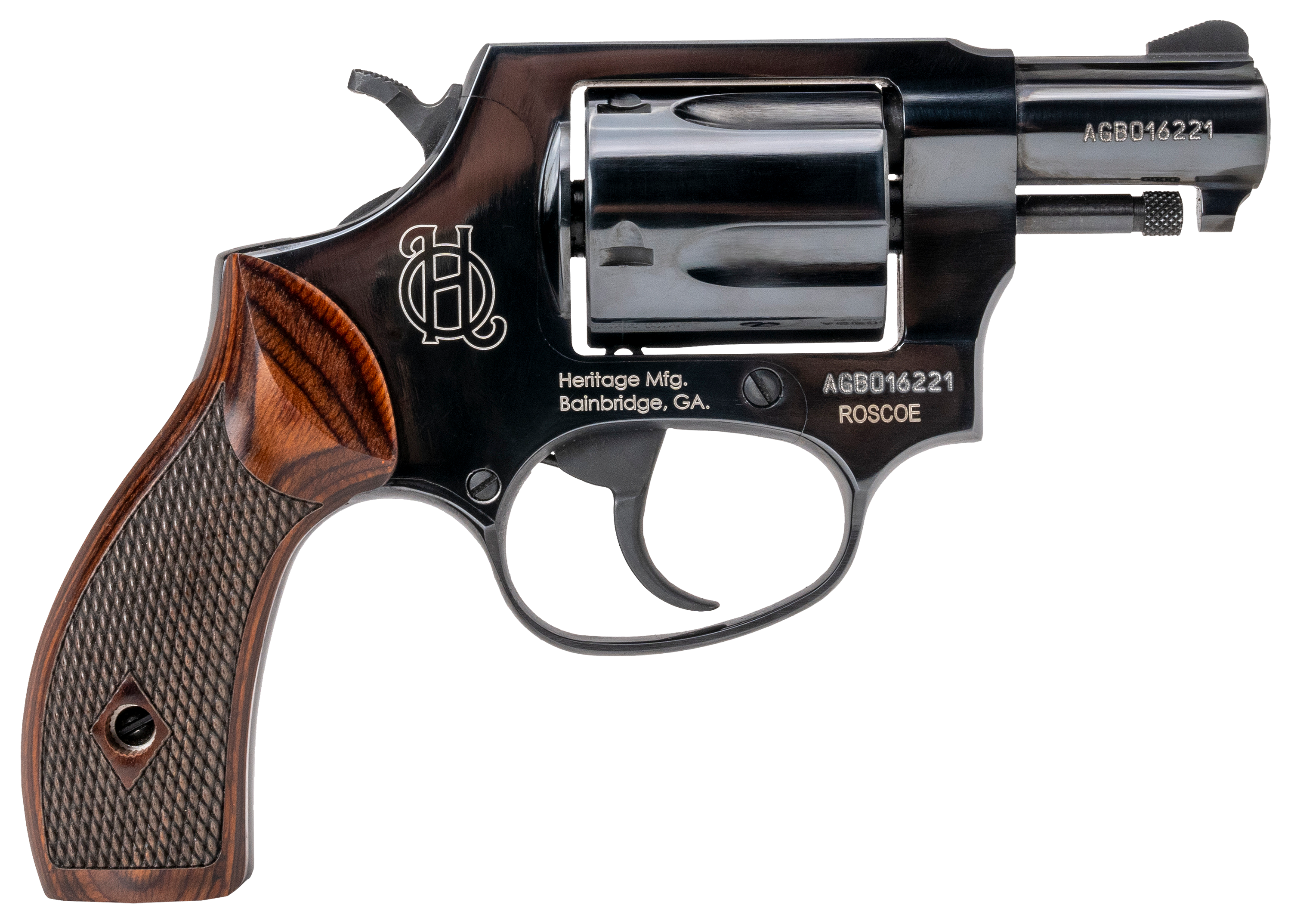 Heritage Roscoe SingleDouble Action Revolver  38 Spl  2 Barrel Length