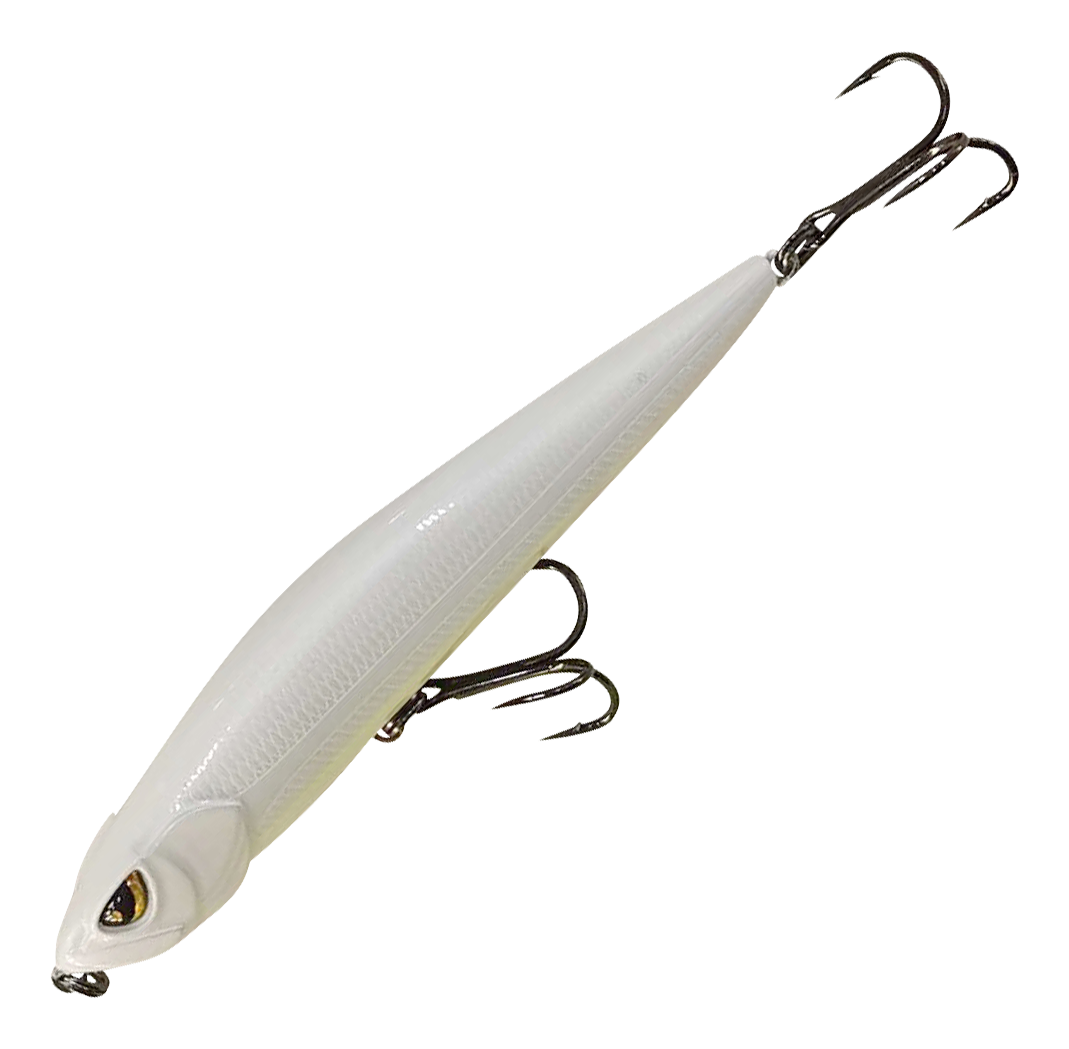 Image of Greenfish Tackle DOT Minnow - Pearl - 4″ - 3/4 oz.