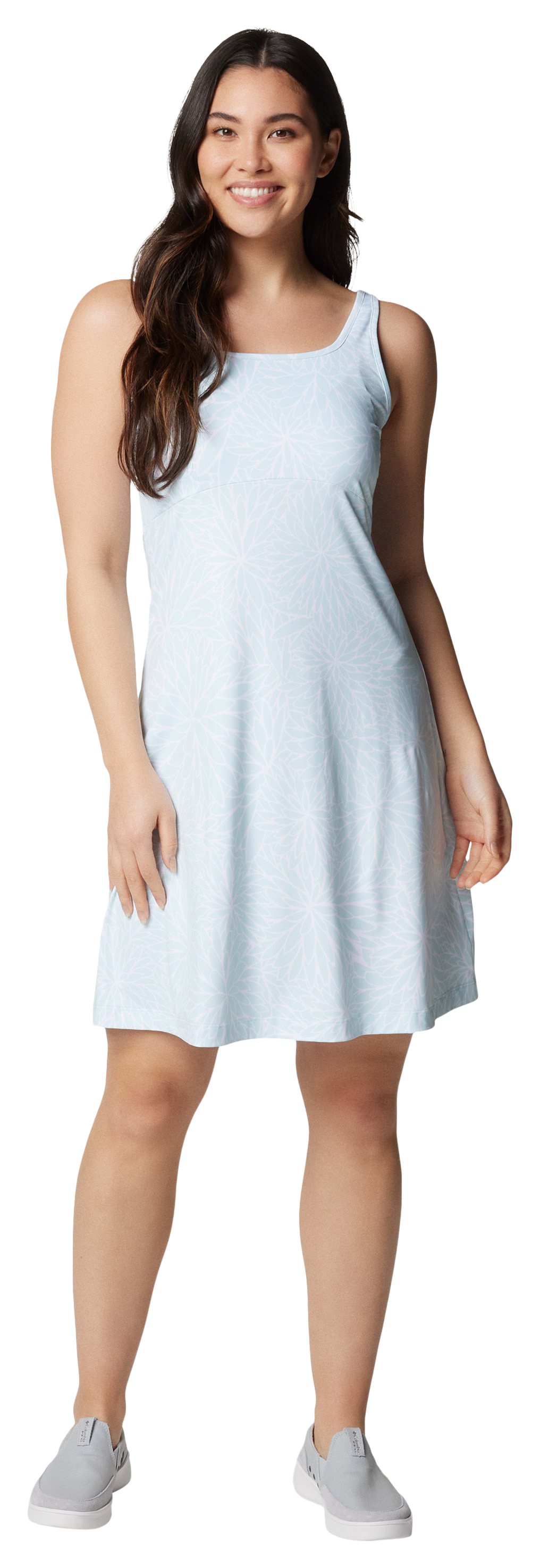 Columbia PFG Freezer III Sleeveless Dress for Ladies - Icy Morn Fragacea - S