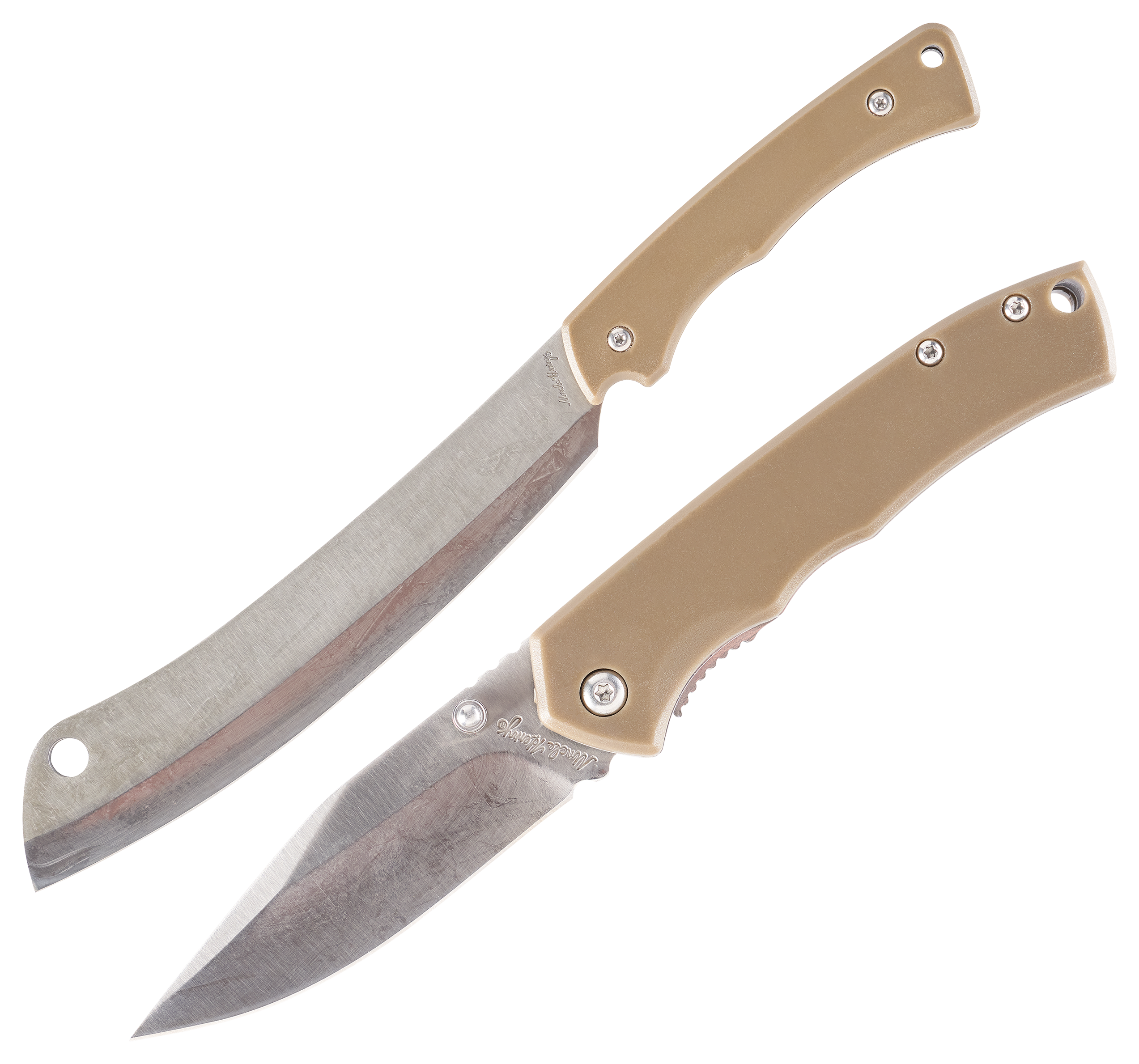 Uncle Henry Cleaver and Folding Knife Gift Set - Uncle Henry