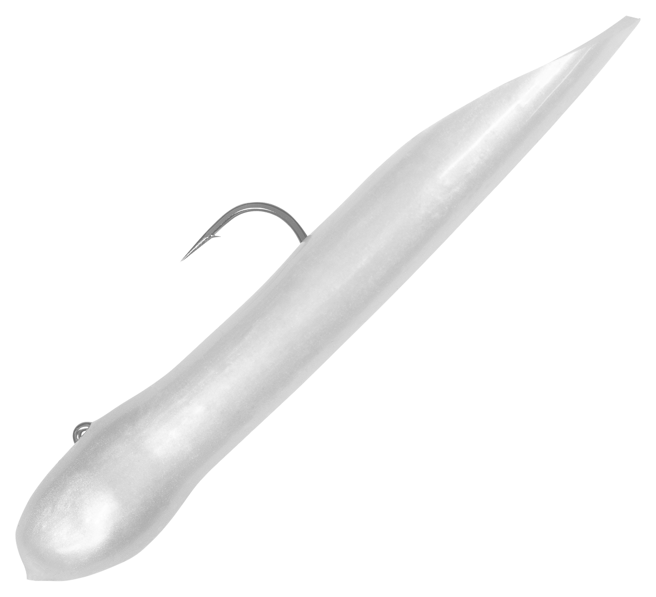 Image of The Original Hookup Baits - Pearl White - 6″ - 1-1/2 oz.