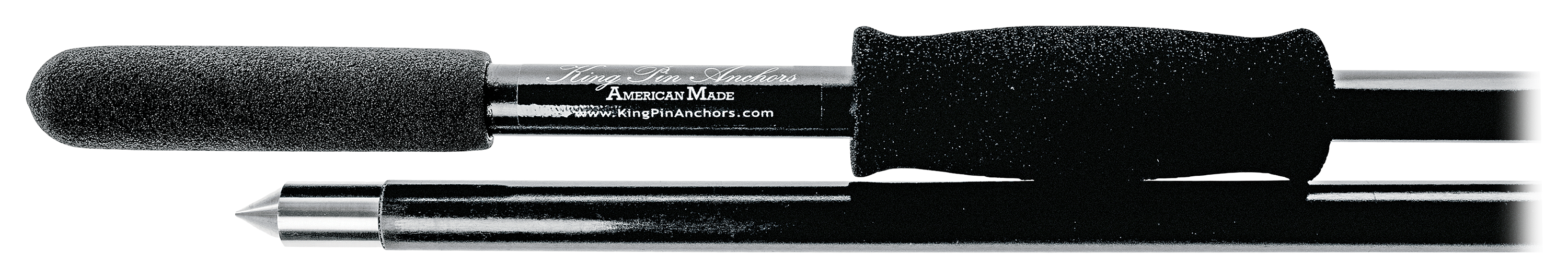 Marine Tech King Pin Signature Anchor Poles - Black