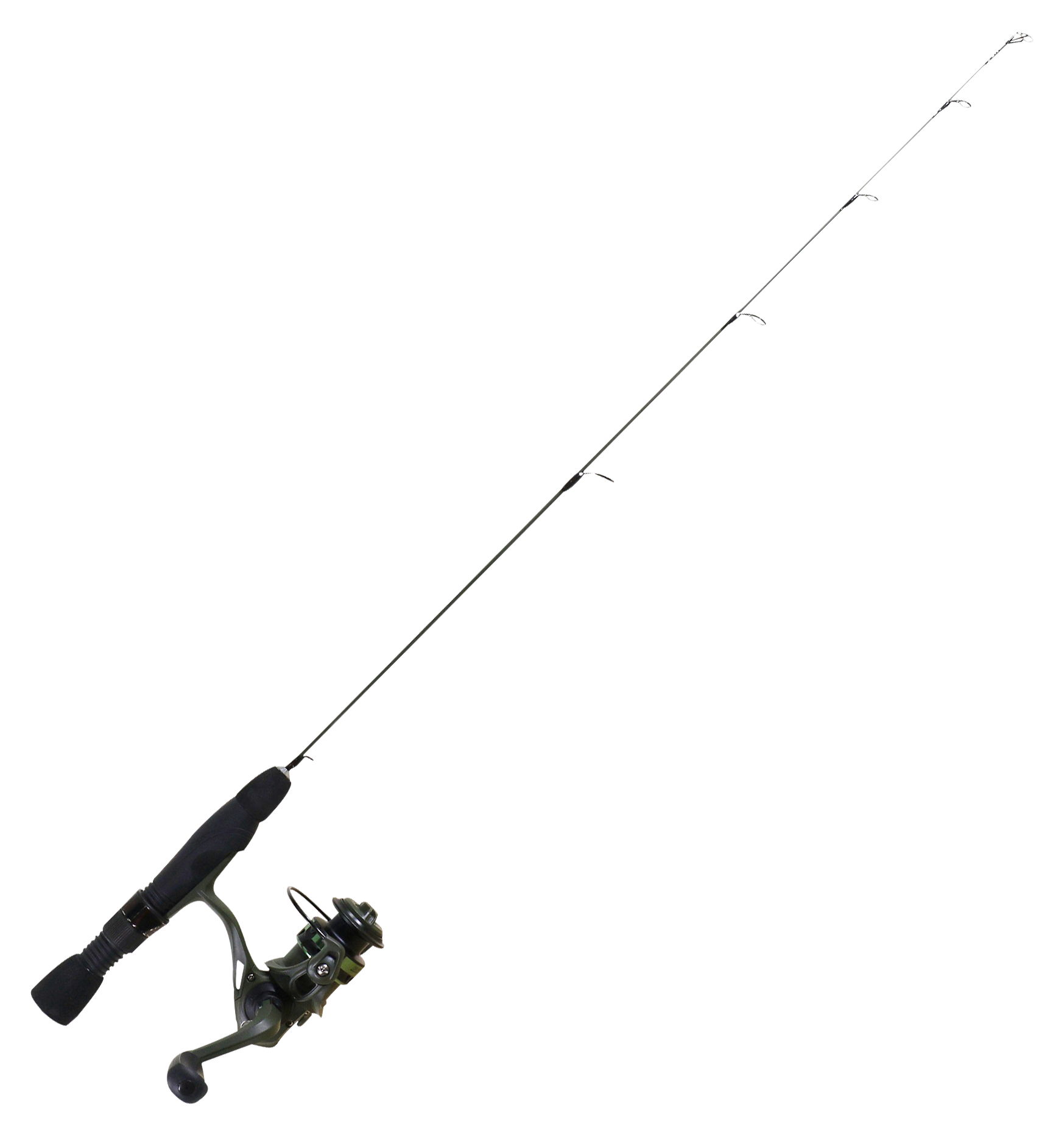 Image of Clam Bravo Ice Spinning Combo - 27″ - Light - Spring Bobber Tip