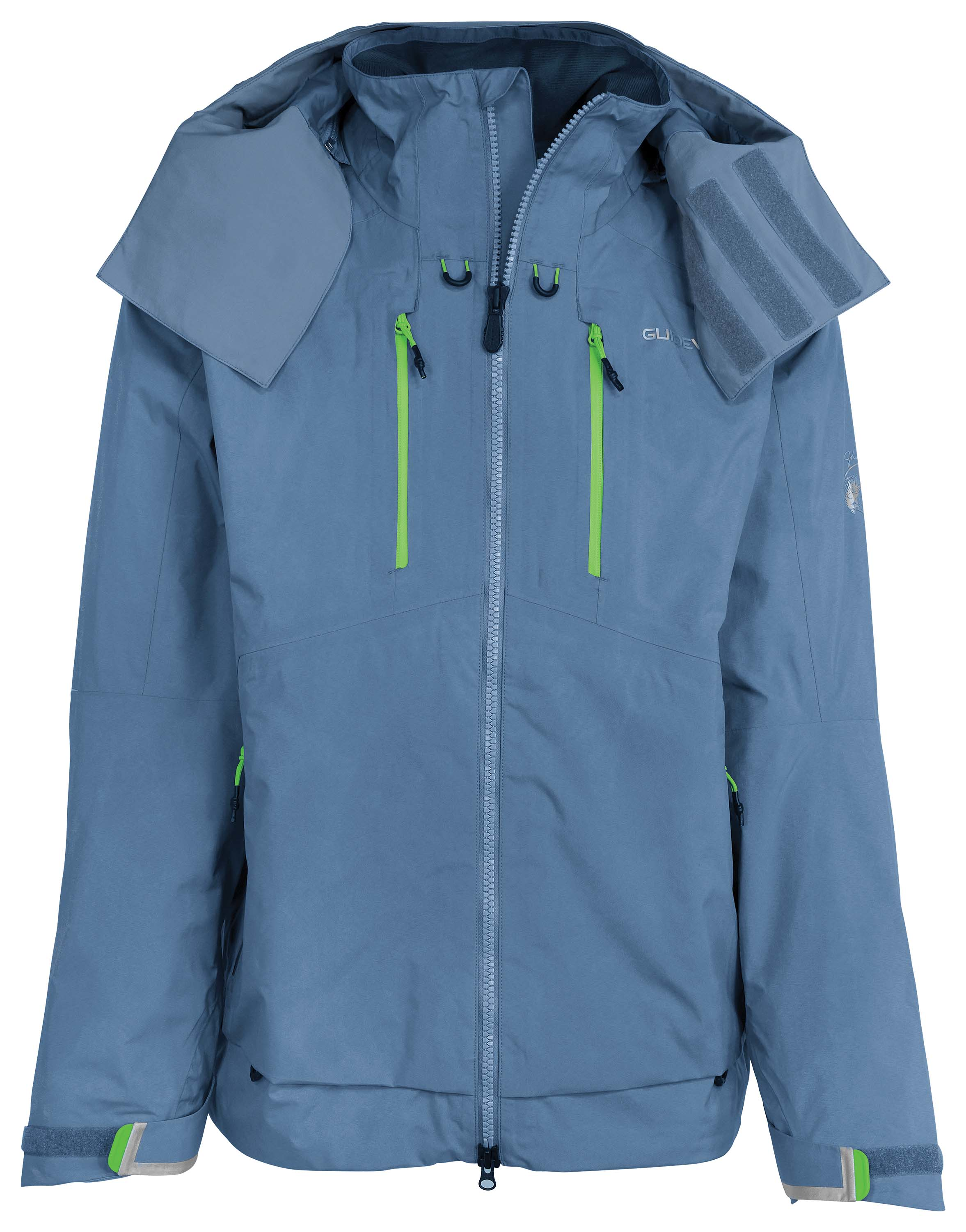 Guidewear Johnny Morris Elite Waterproof Jacket for Men - Coronet Blue - XLT