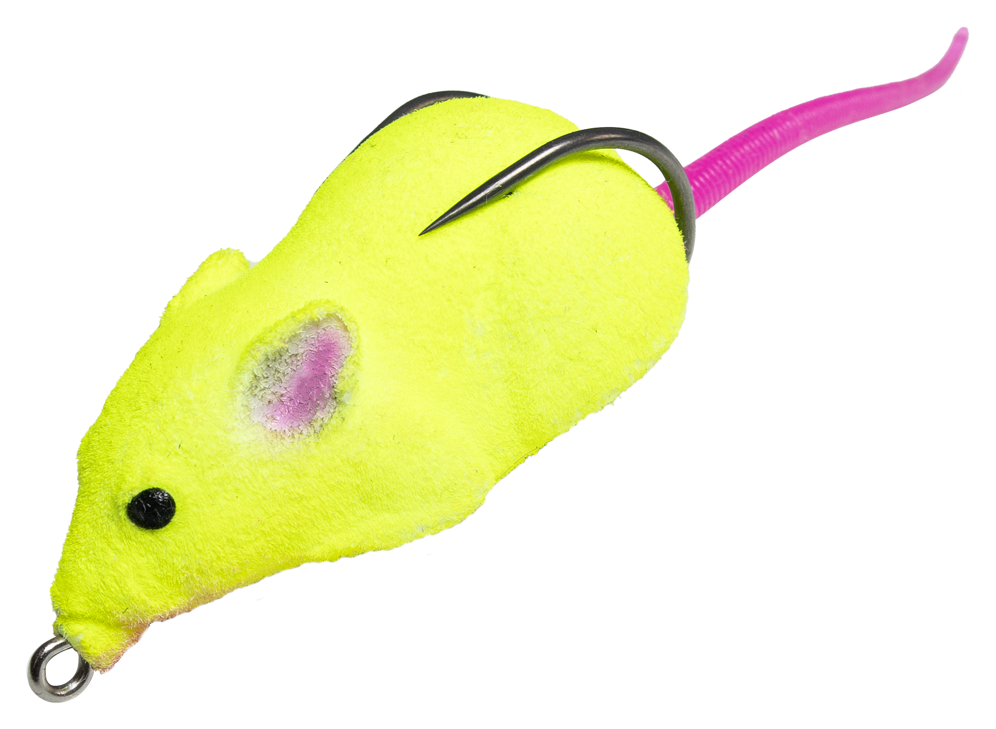 Image of Lunkerhunt Furenzy Mouse - Chartreuse - 2-1/2″