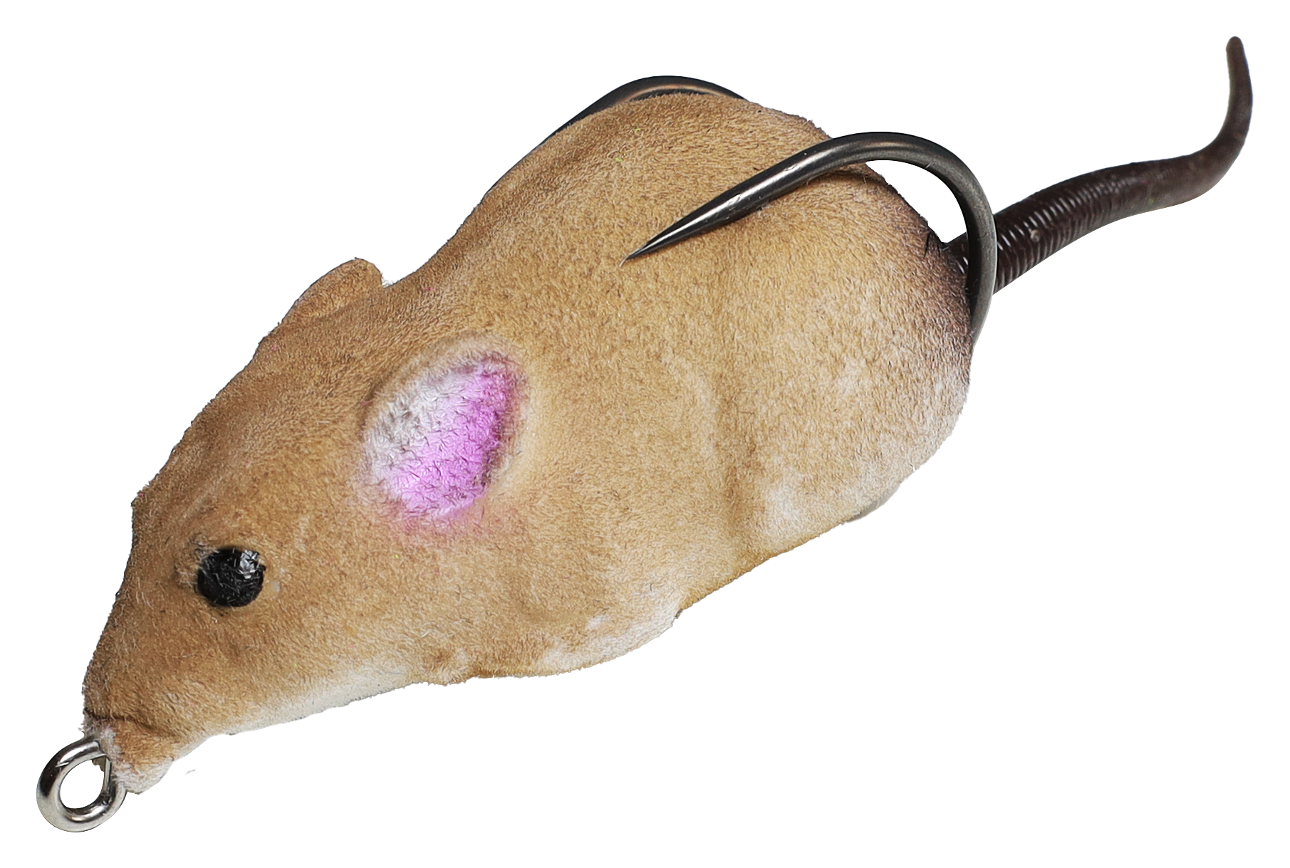 Image of Lunkerhunt Furenzy Mouse - Brown - 3″