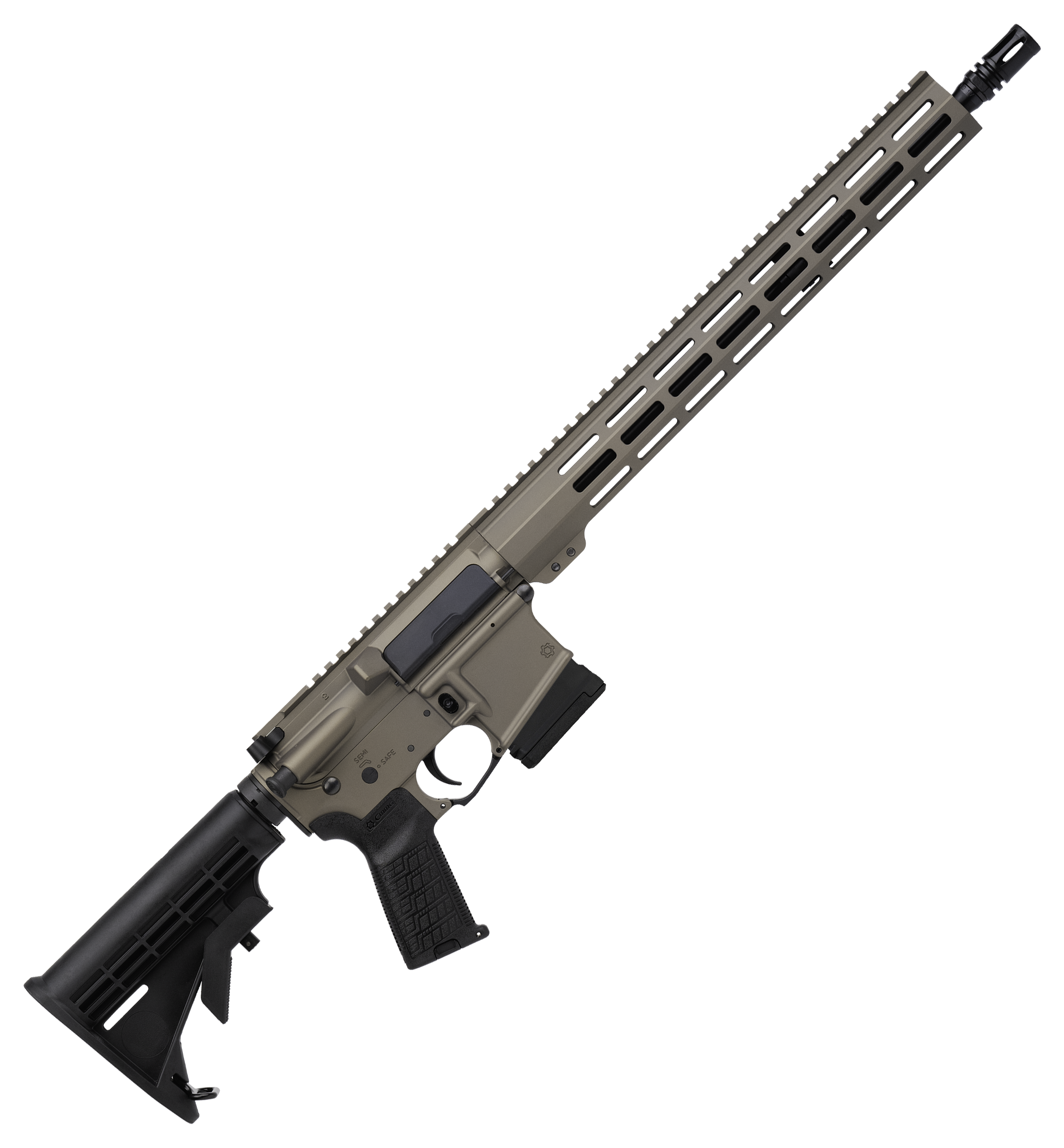 CMMG MK4 Semi-Auto Rifle in Smoked Bronze Cerakote - 5.56x45mm NATO - 10 + 1