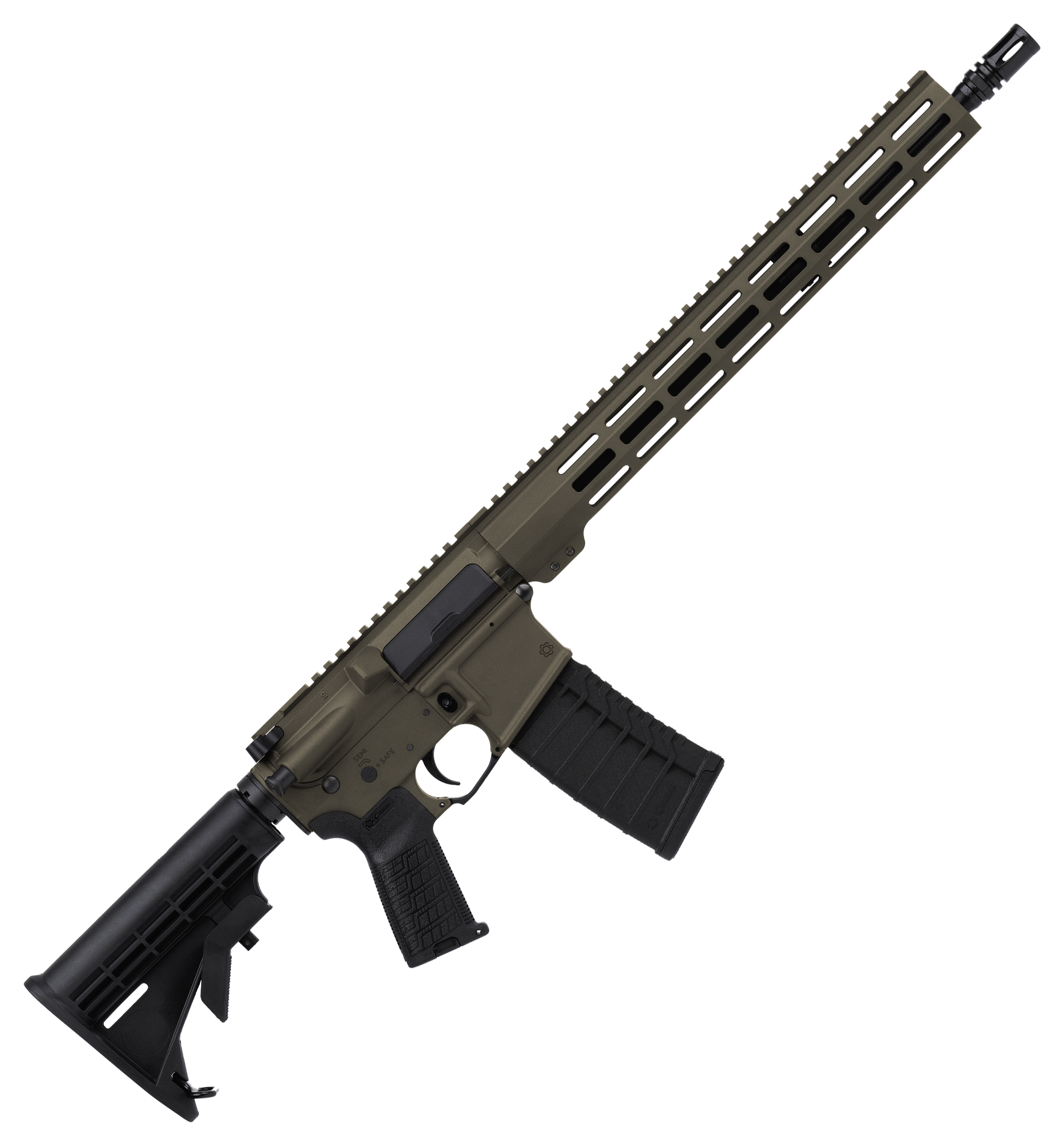 CMMG MK4 Semi-Auto Rifle - Patriot Brown Cerakote - .300 AAC Blackout - 10