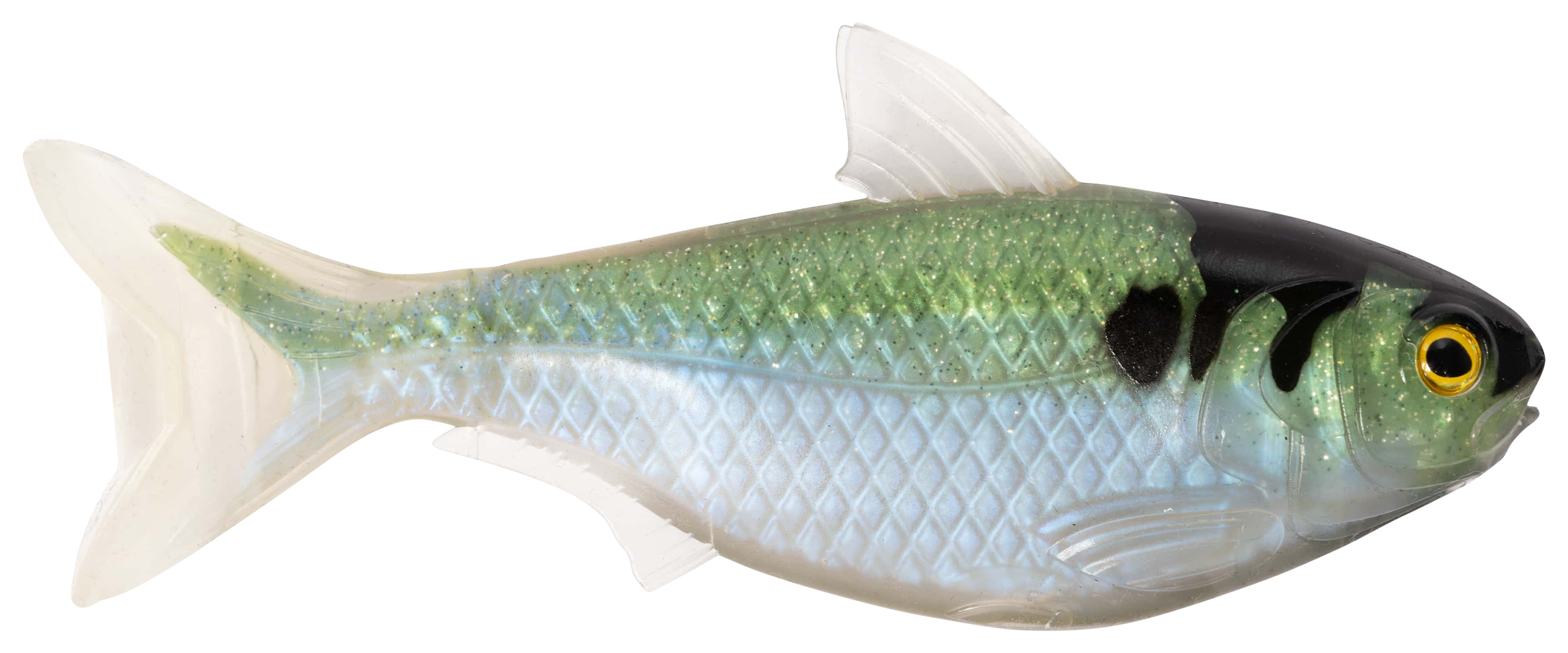 Image of LIVETARGET Shad - Blue/Green - 4-1/2″