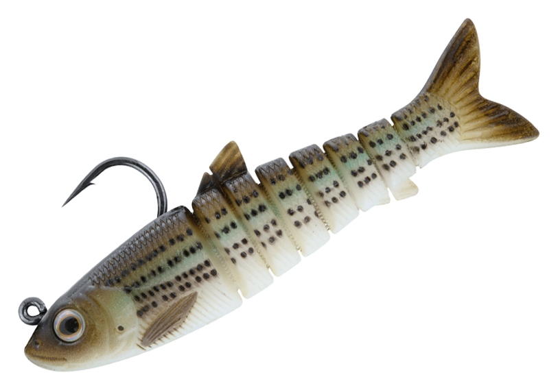 Vudu Rigged Hot Mullet - Striped Mullet - 3-1/2? - 1/4 oz.