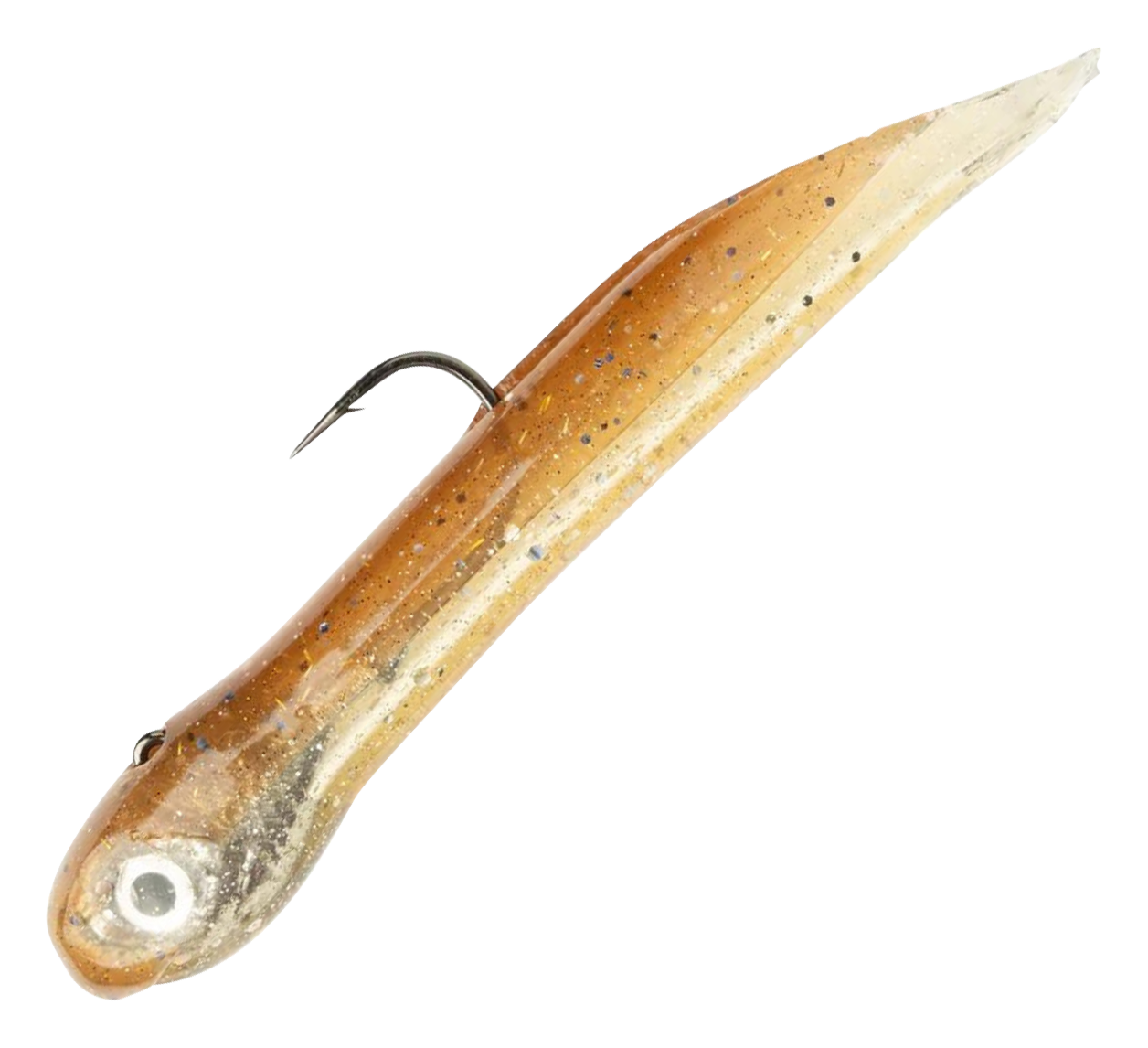 Image of The Original Hookup Baits - Brown Silver - 5″ - 1 oz.