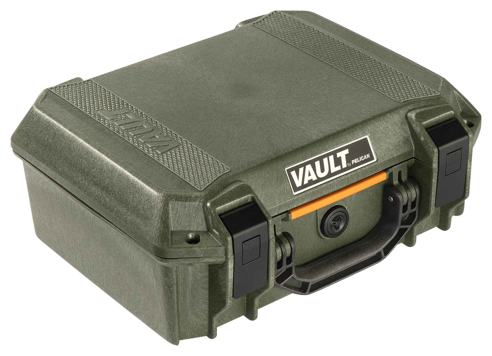 Pelican Vault V200 Medium Handgun Case - OD Green - 1 Gun - Pelican