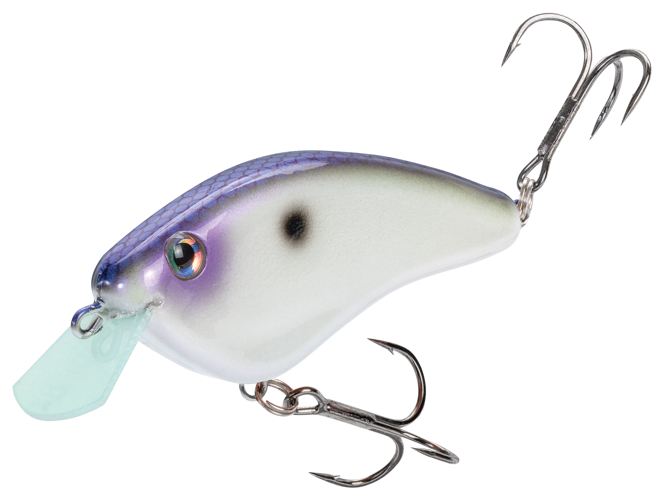 Strike King Hardliner Flatside Crankbait - Hornet Blue - 2-1/2' - 7/16 oz.