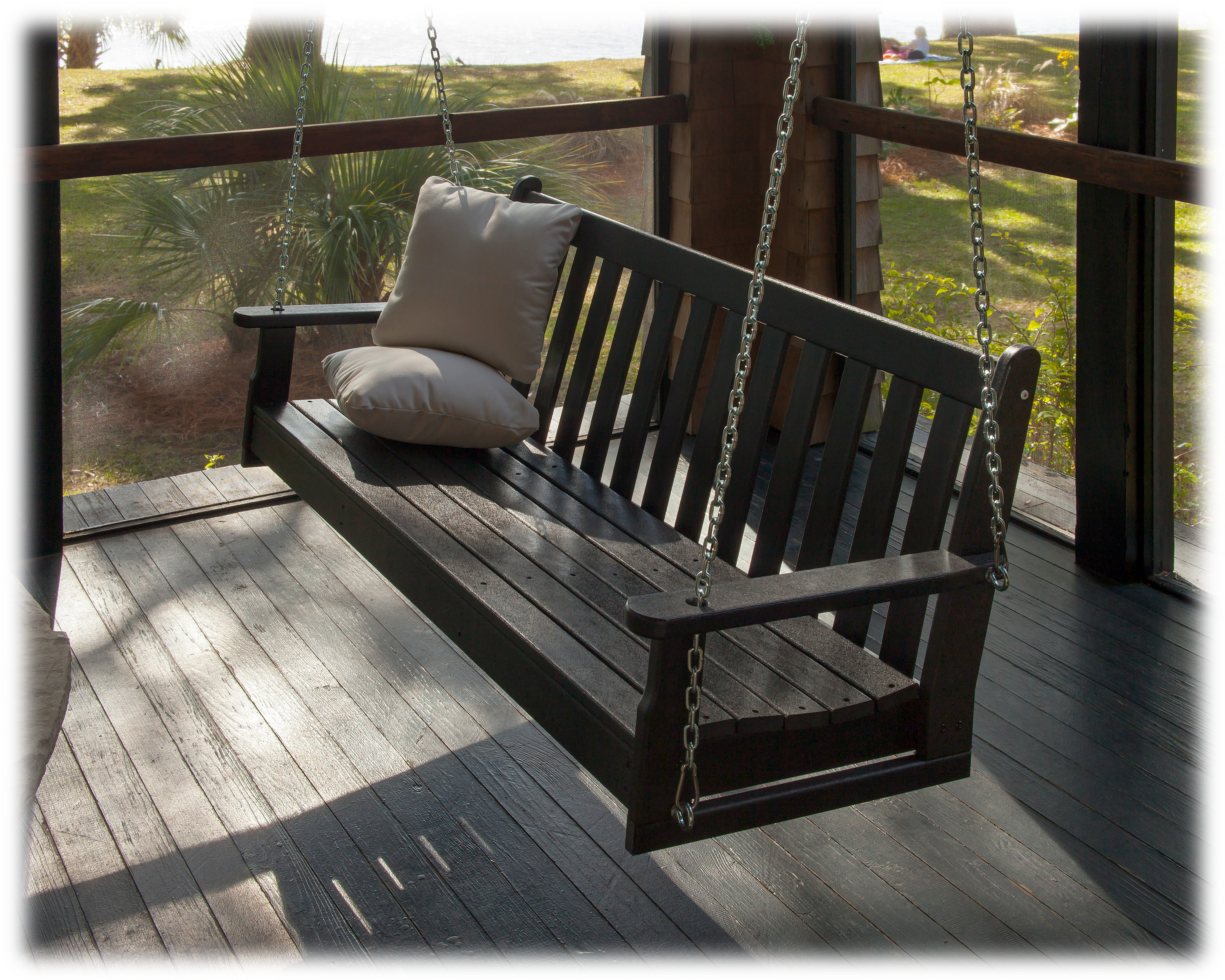 Cabela's POLYWOOD 60? Vineyard Swing - Mahogany - $519.99 at Cabela's Program