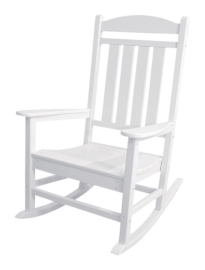 Image of POLYWOOD Presidential Rocker Chair - White