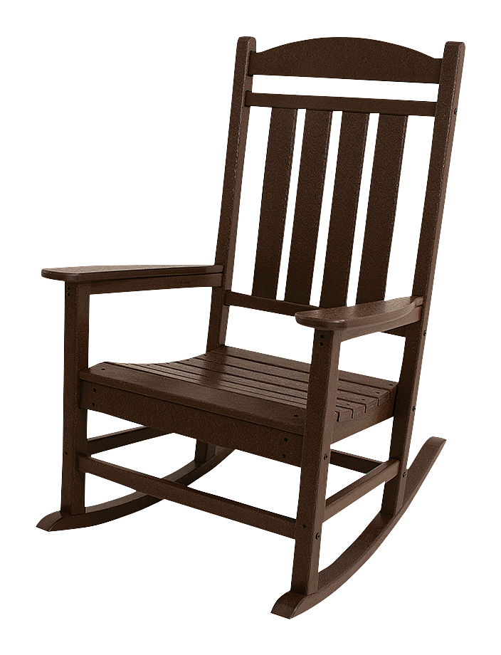 Image of POLYWOOD Presidential Rocker Chair - Mahogany