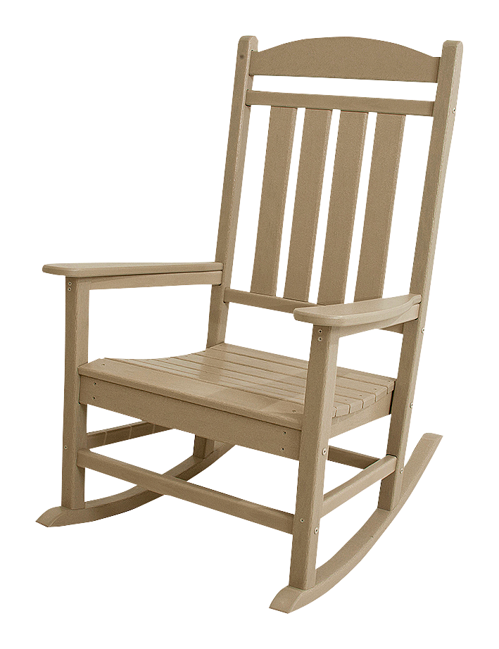 Image of POLYWOOD Presidential Rocker Chair - Sand