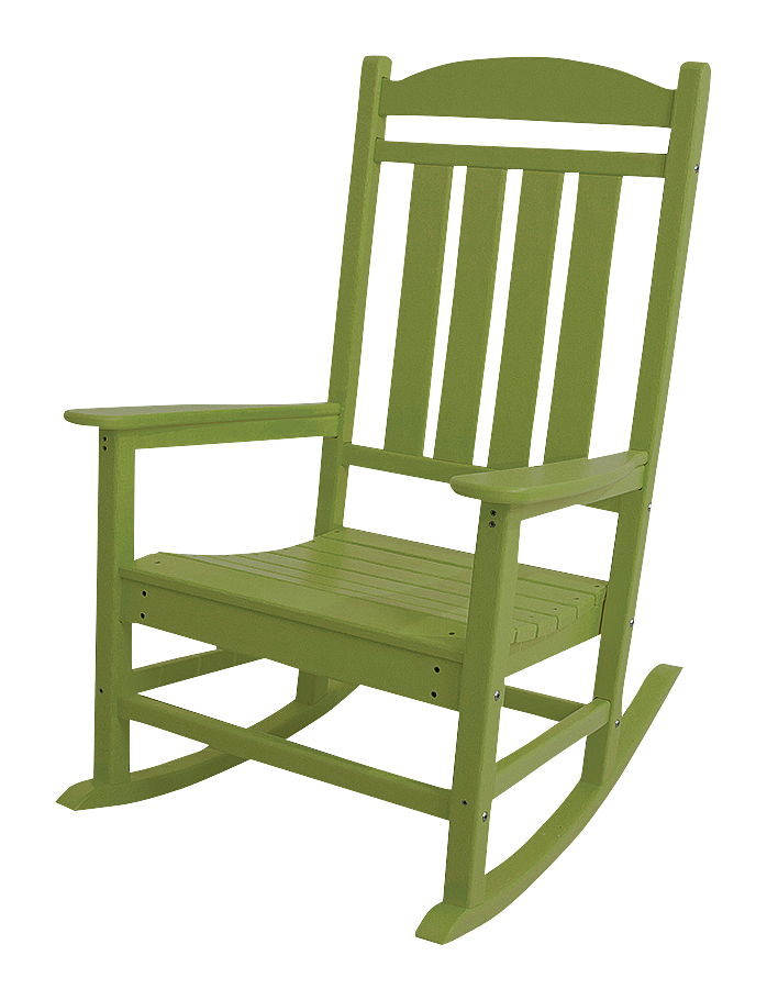 Image of POLYWOOD Presidential Rocker Chair - Lime