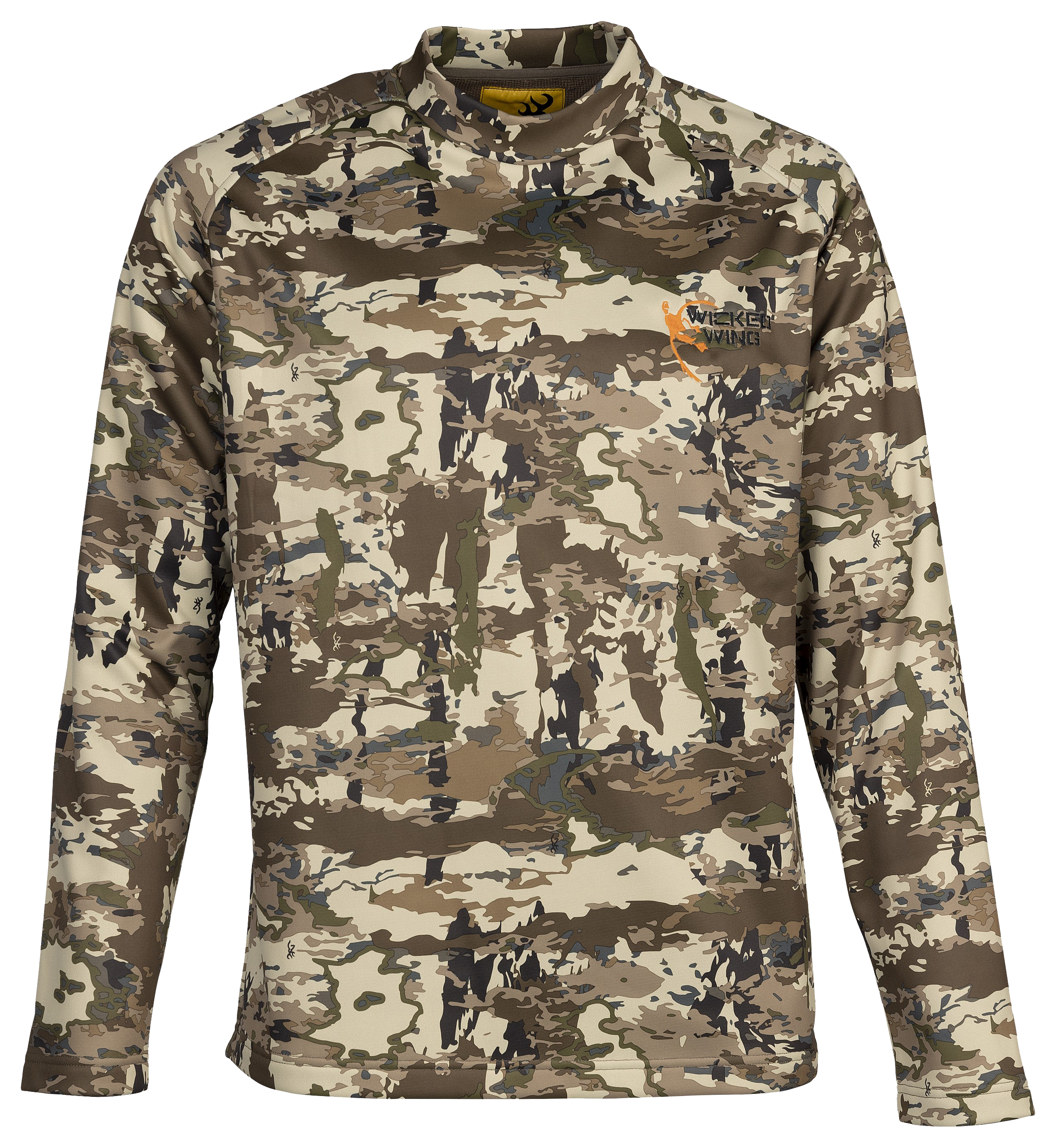 Browning Wicked Wing Gunner Long-Sleeve Shirt for Men - Browning AURIC Concealment - XL - Browning
