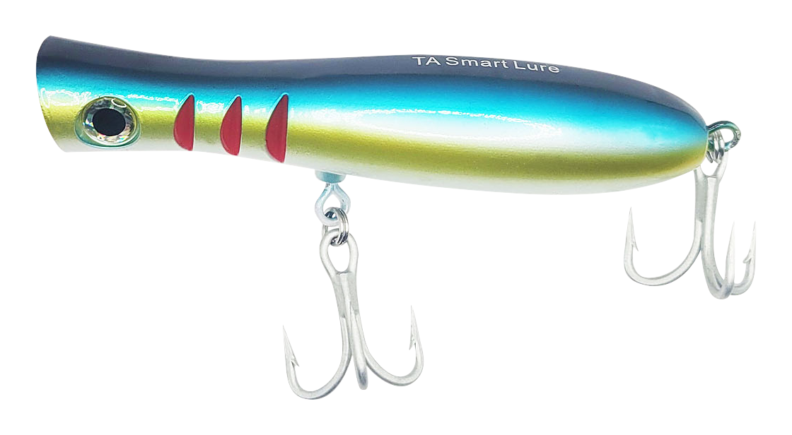 Image of Tactical Anglers BombPOPPER - Hot Mullet - 5-1/2″ - 2 oz.