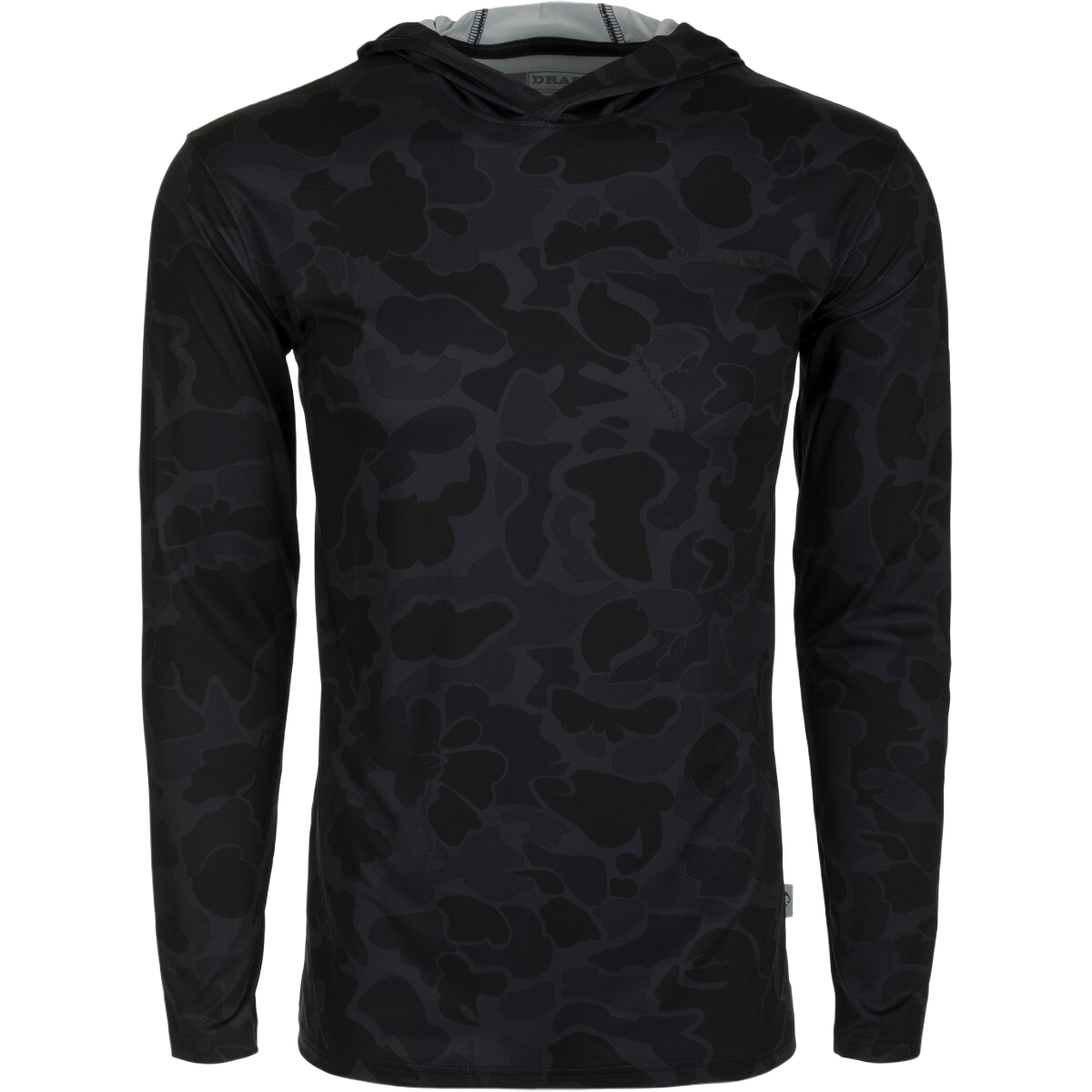 Drake Youth Performance Hoodie - Old School Black - L - Drake Waterfowl