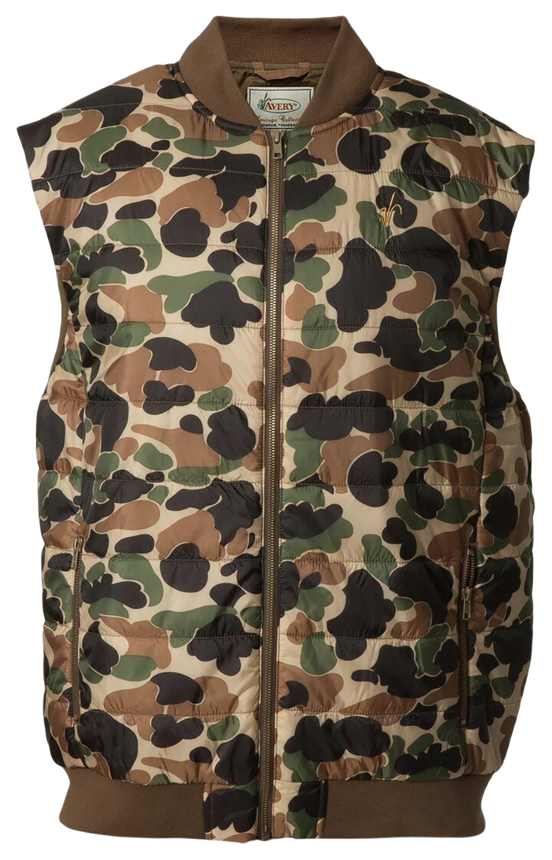 Avery Top Gunner Vest - Old School Camo - 2XL - Avery