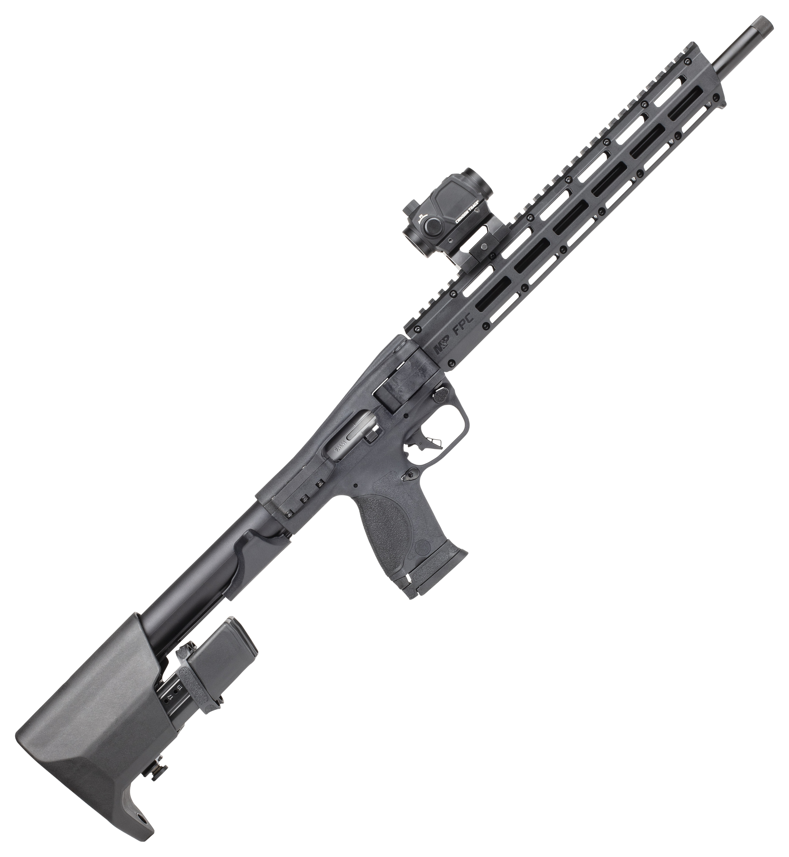 Image of Smith &Wesson M&ampP FPC Series Folding Carbine with Crimson Trace CTS Red-Dot Sight
