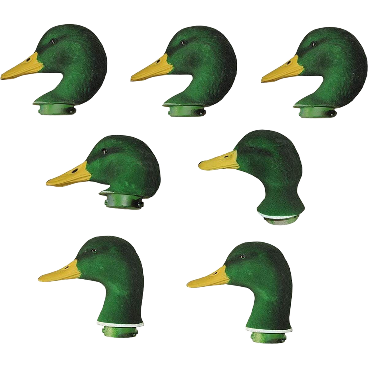 Dakota X-Treme Mallard Flocked Head Replacements 7 Pack
