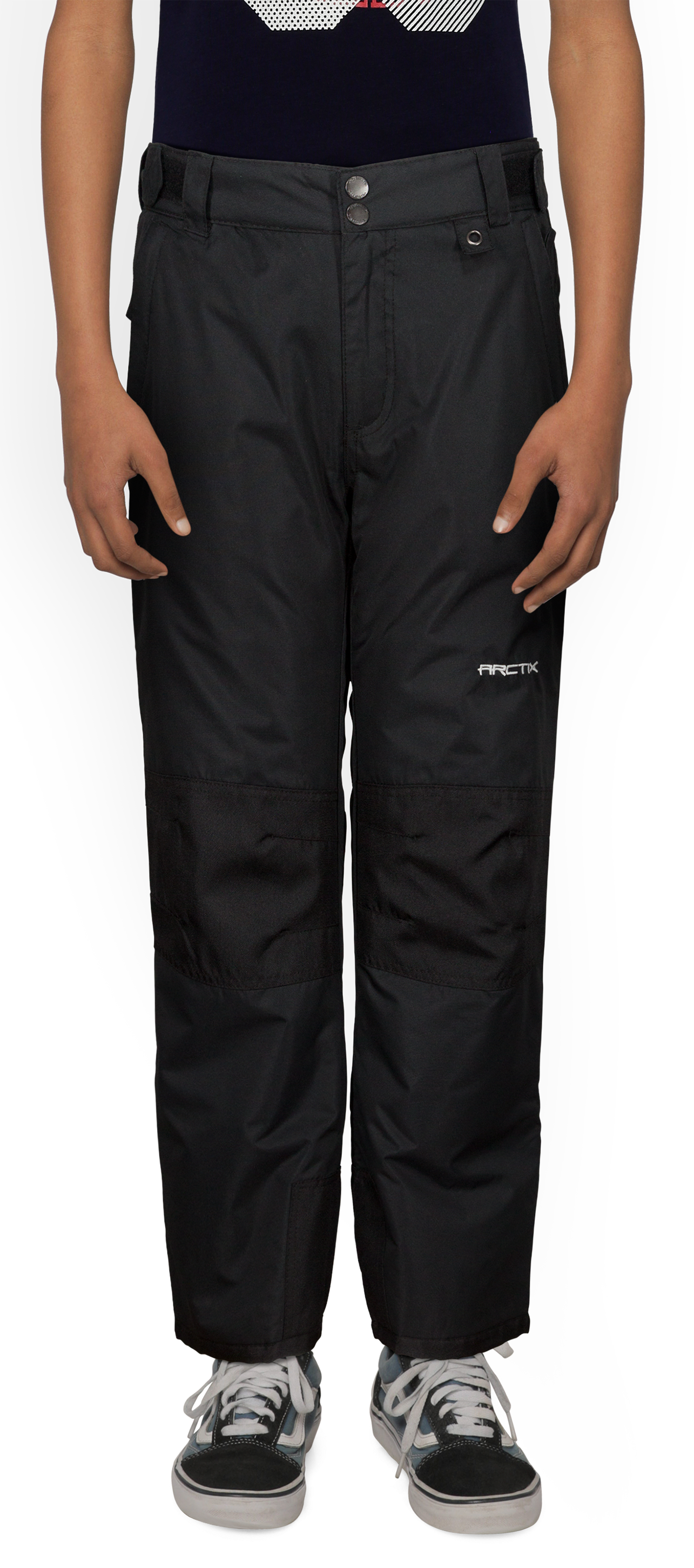 Arctix Reinforced Snow Pants for Kids - Black - XS