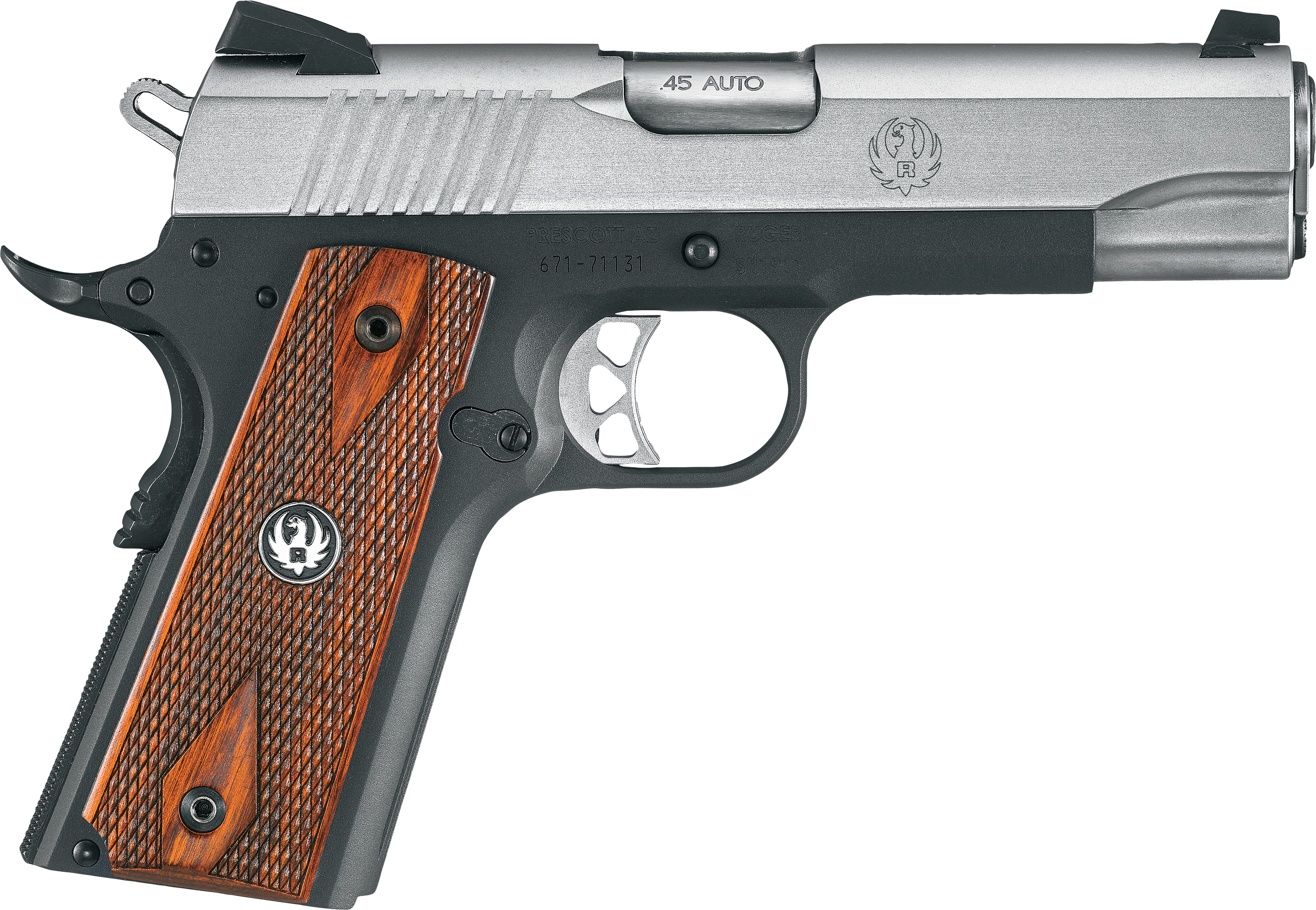 Ruger SR1911 CommanderStyle SemiAuto Pistol  45 ACP