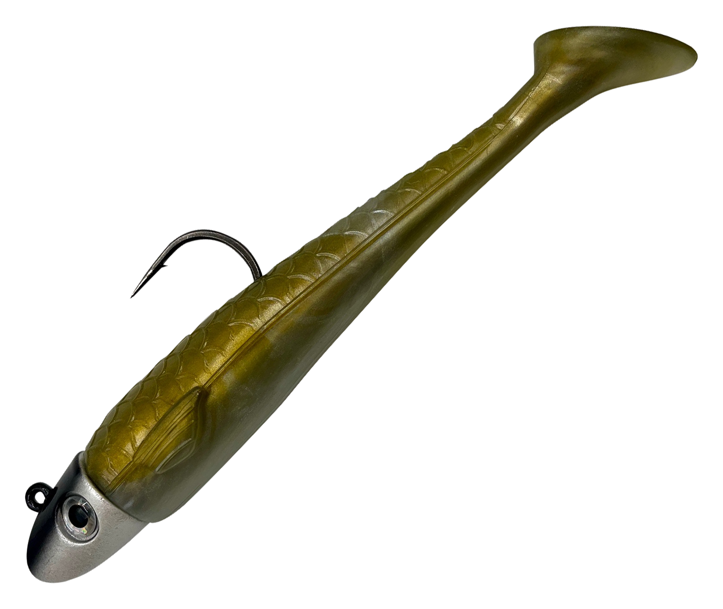 Image of RonZ Z-Fin Original Rigged Paddletail - Sand Eel - 6″ - 2 oz.