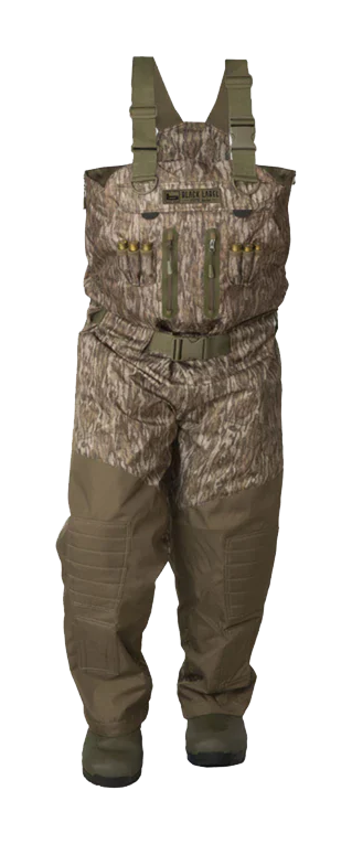 Image of Banded Black Label 2.0 Elite Breathable Insulated Wader - Mossy Oak Bottomland - 8 - Short