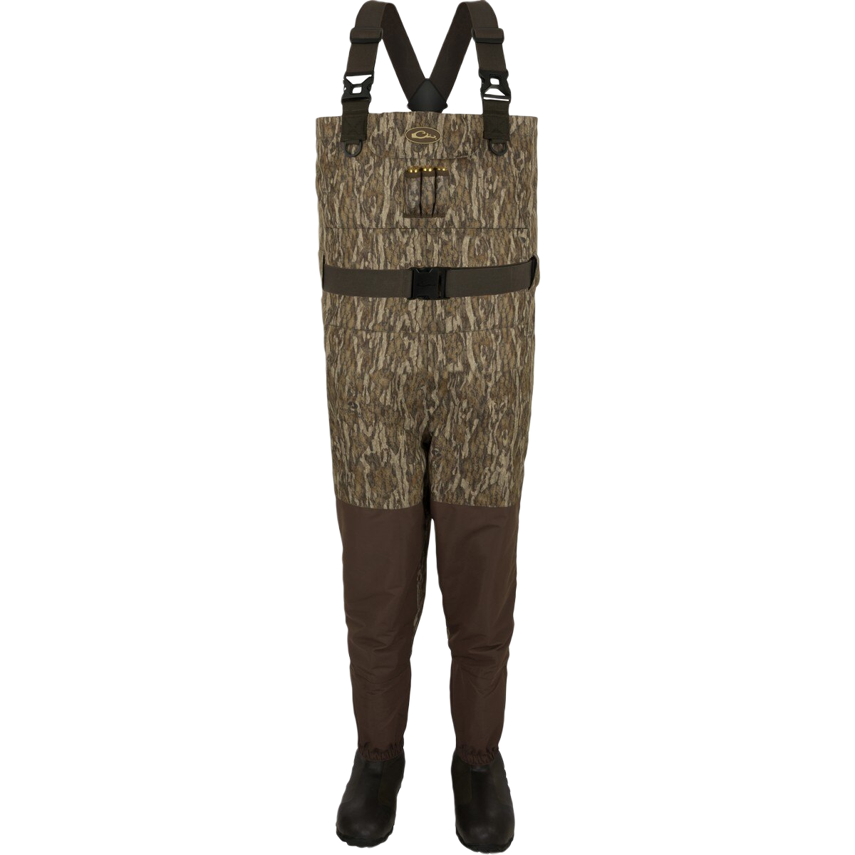 Image of Drake Youth Insulated Guardian Elite Vanguard Breathable Wader - Mossy Oak Bottomland - 7