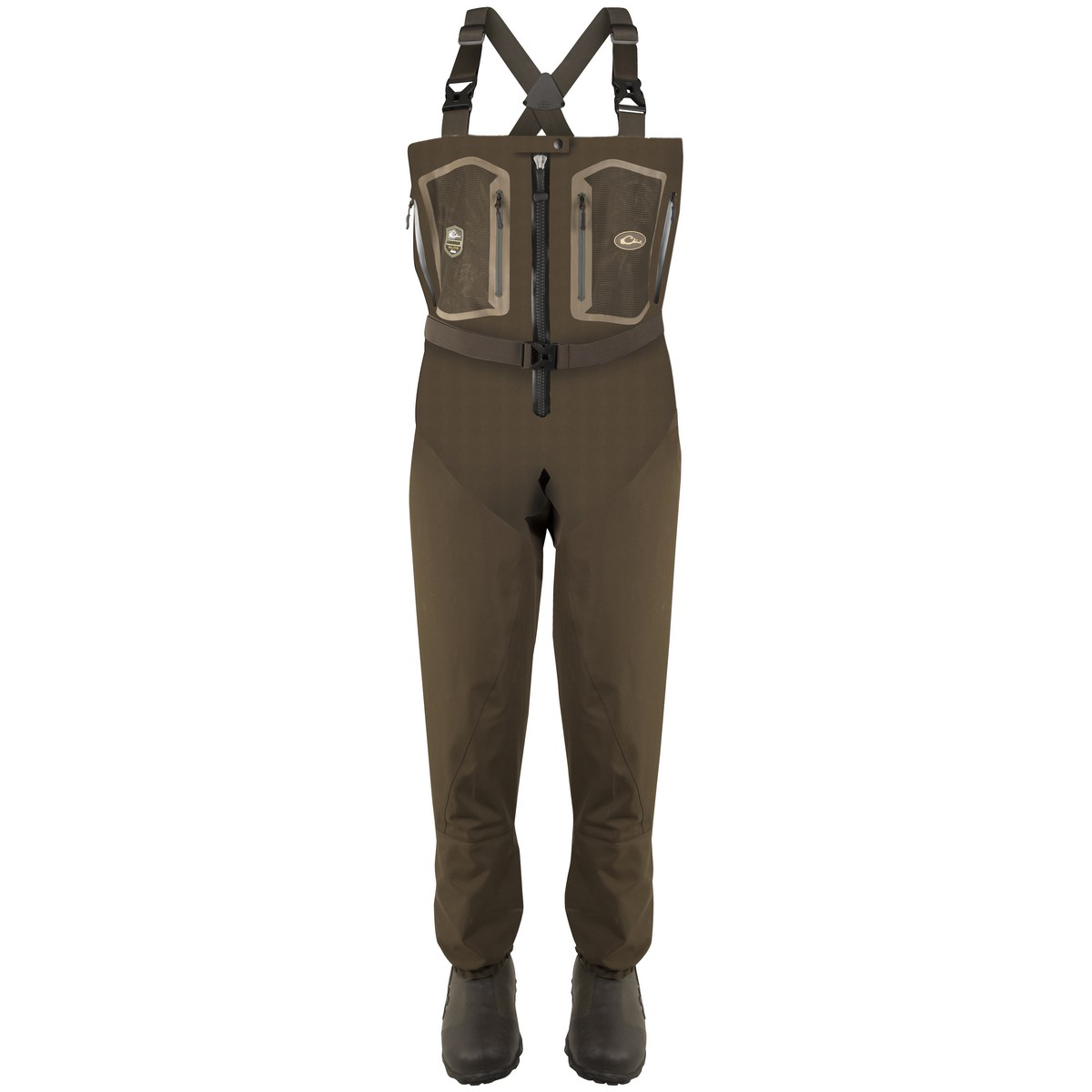 Image of Drake Guardian Elite Front Zip Insulated Wader - Green Timber - 14