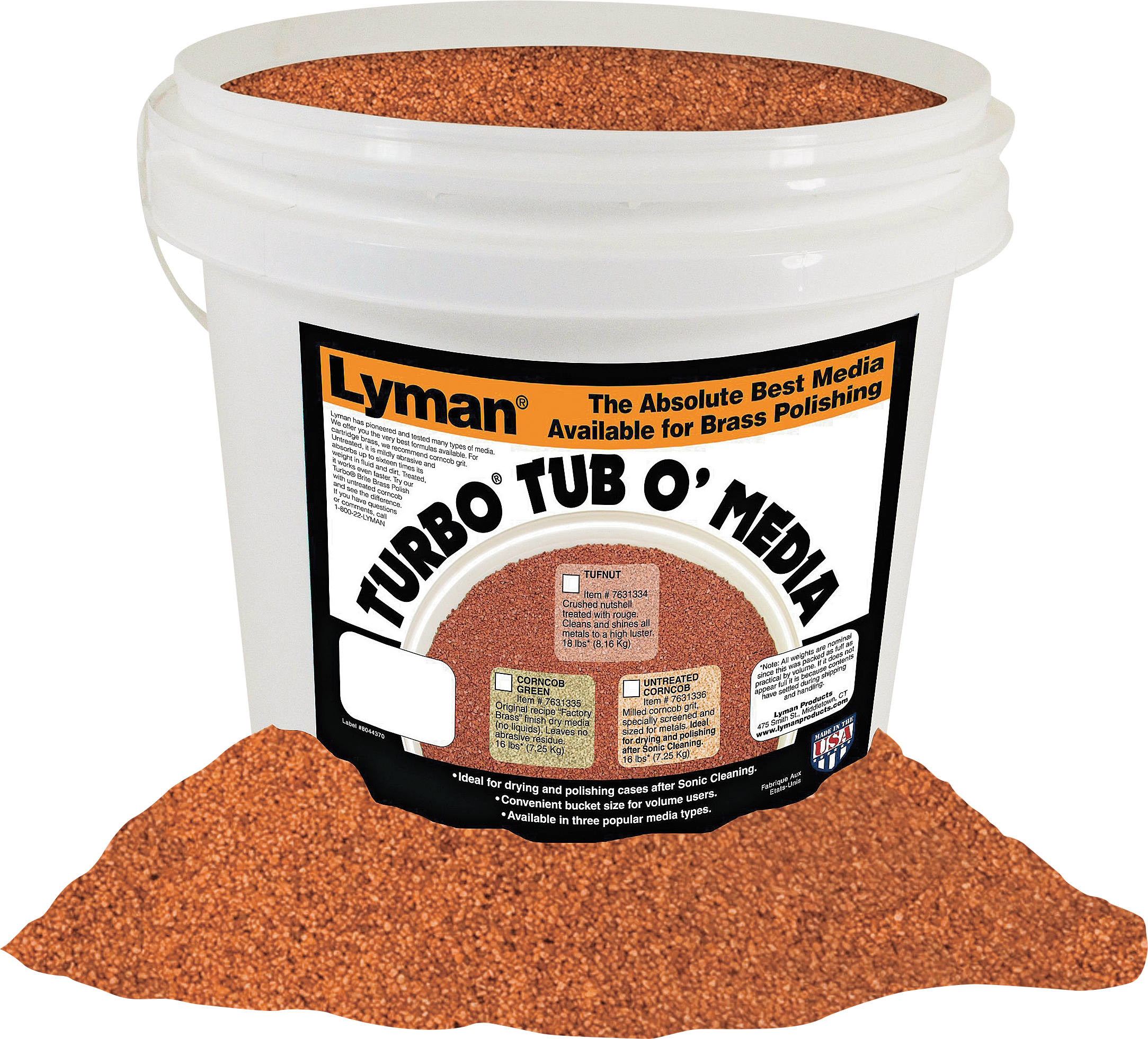 Lyman Turbo Tufnut Case-Cleaning Media - Lyman