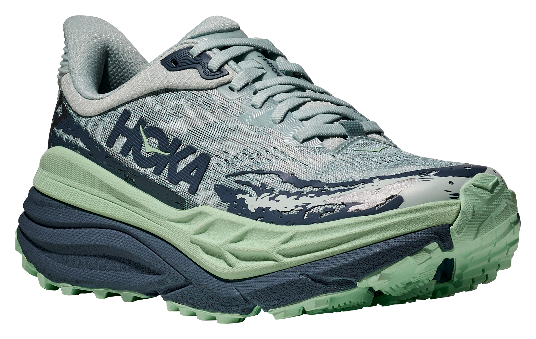 HOKA HOKA Stinson ATR 7 Running Shoes for Women - Droplet/Thunder - $139.98 at Cabela's Program